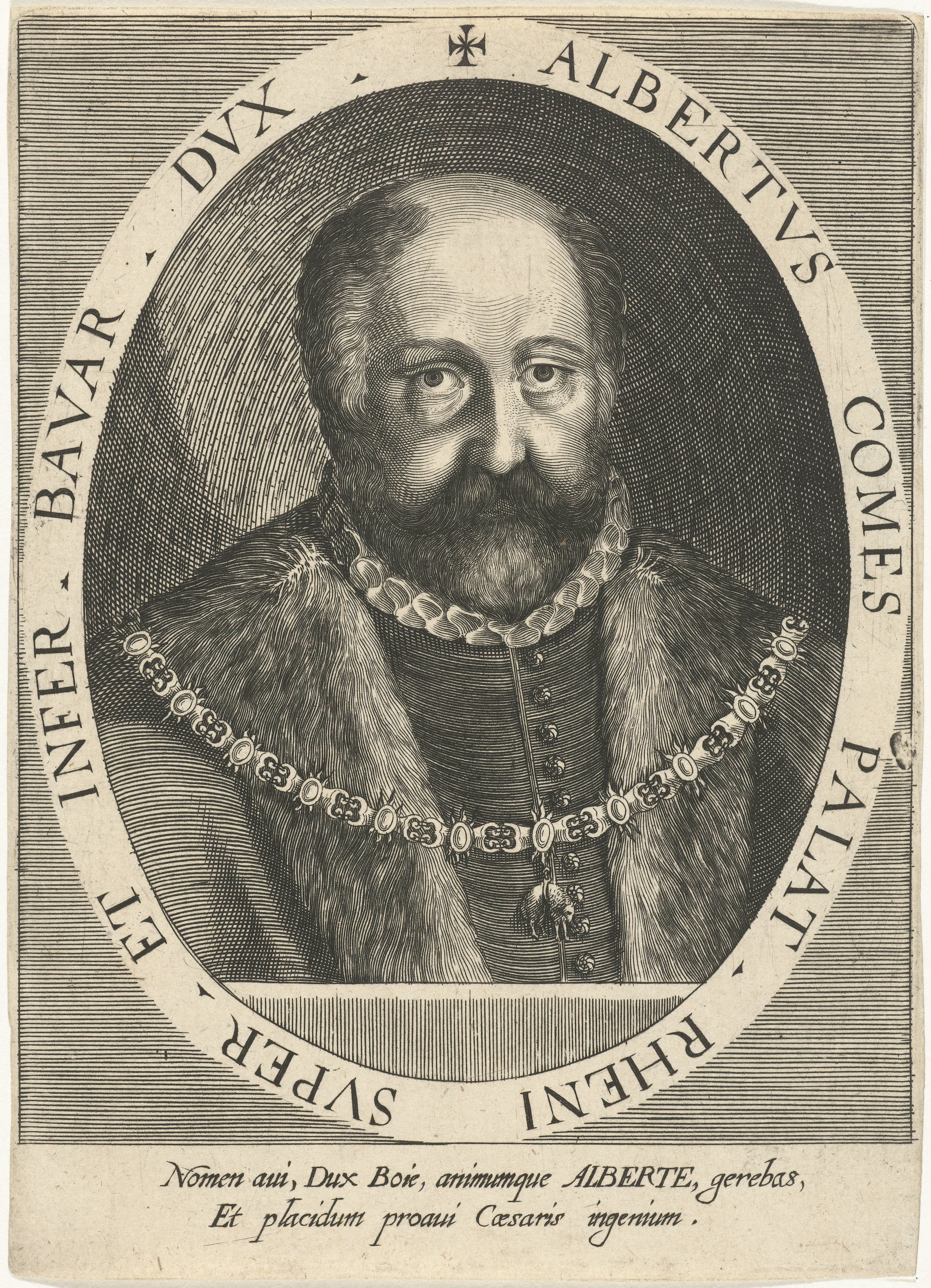 Portret van Albrecht V, hertog van Beieren