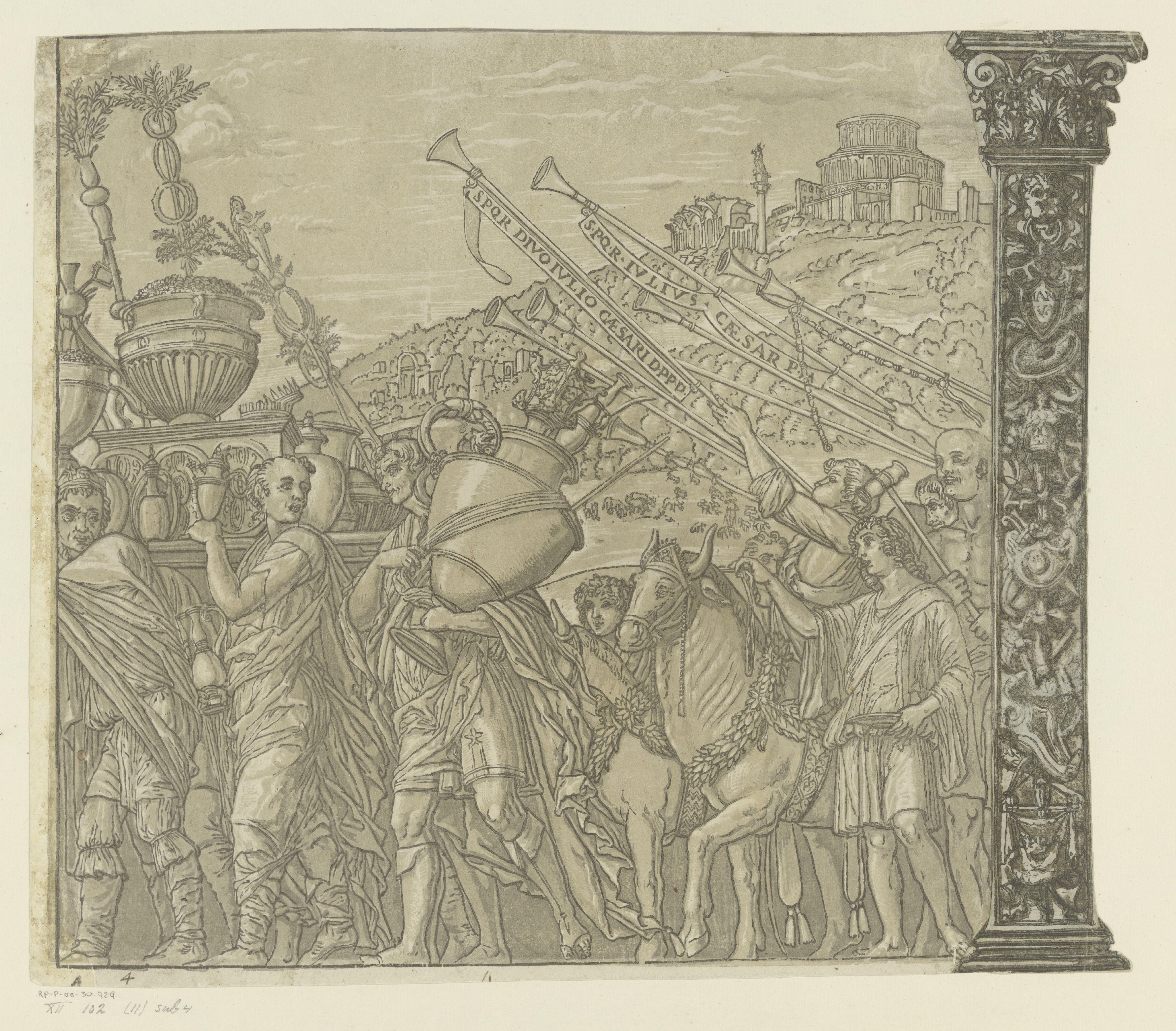 Triomftocht van Julius Caesar