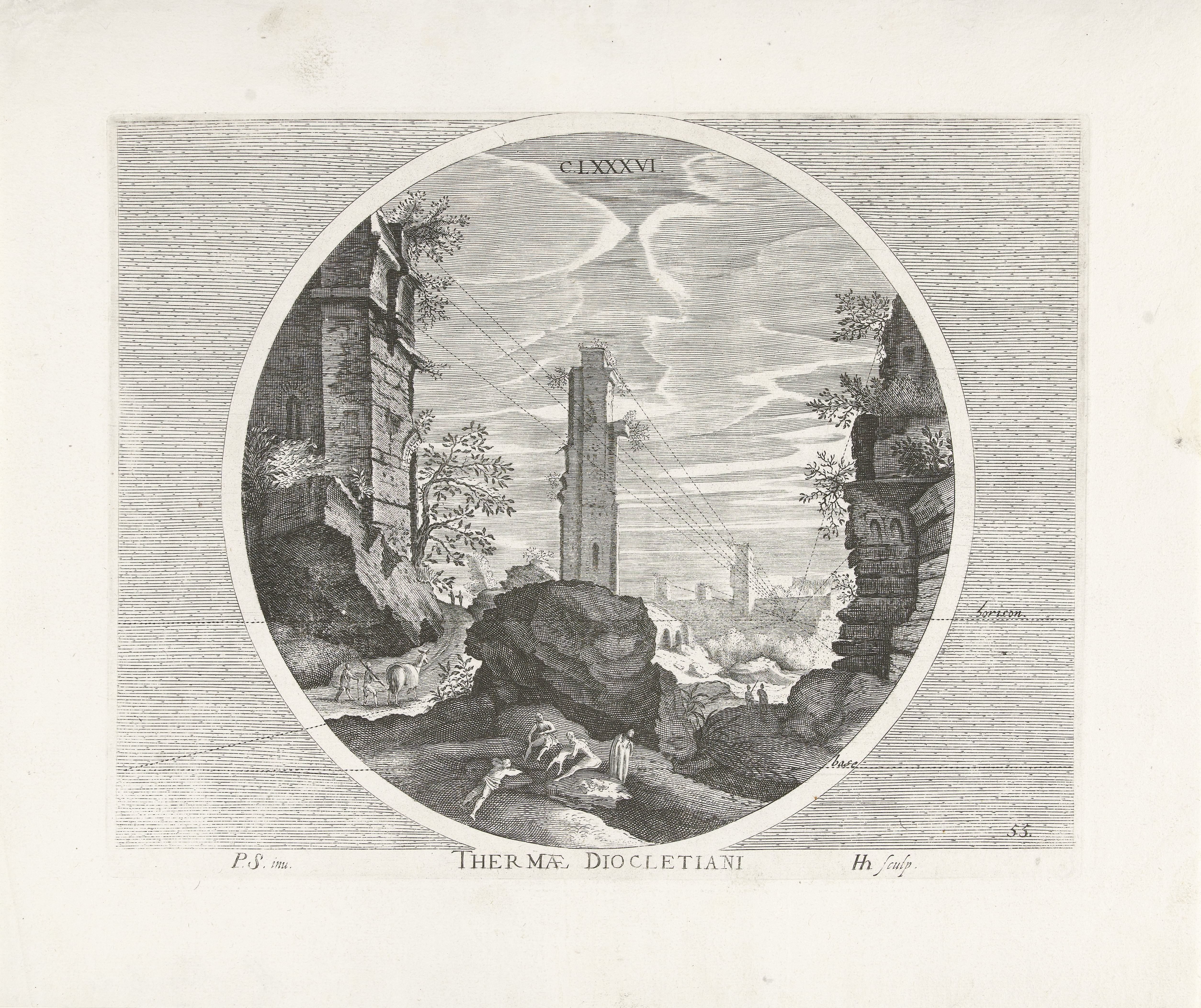 Baden van Dioclectianus, met toren