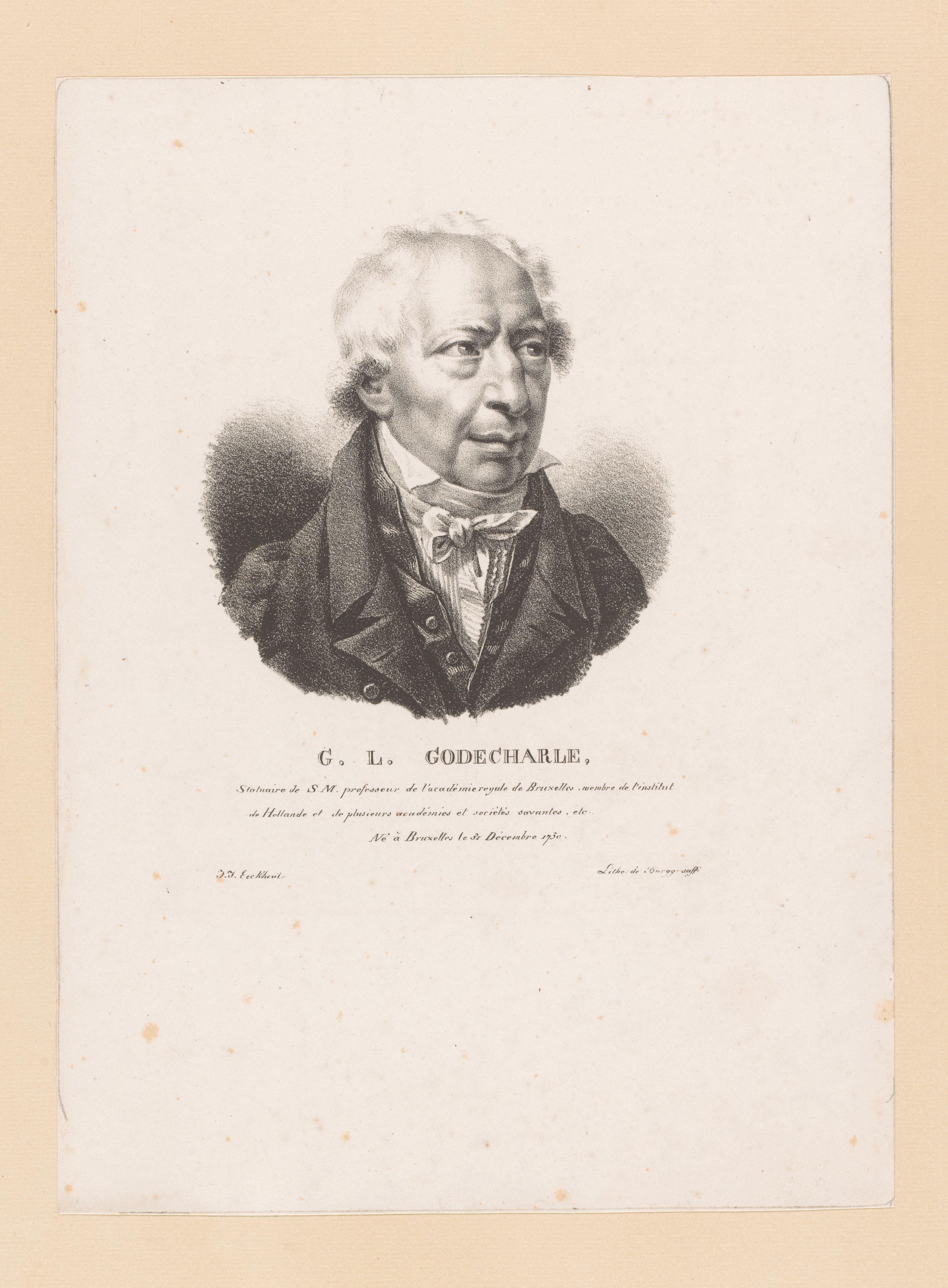 Portret van Gilles Lambert Godecharle