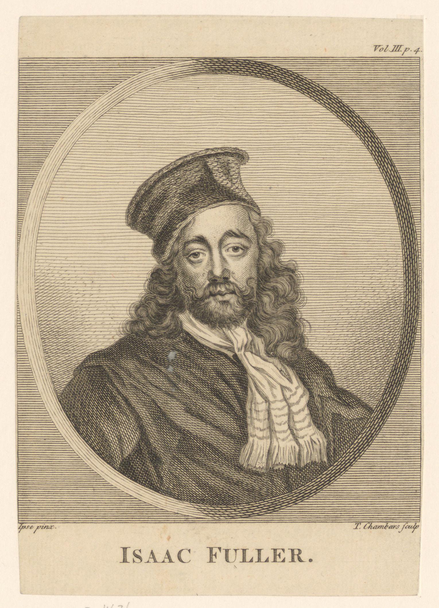 Portret van Isaac Fuller