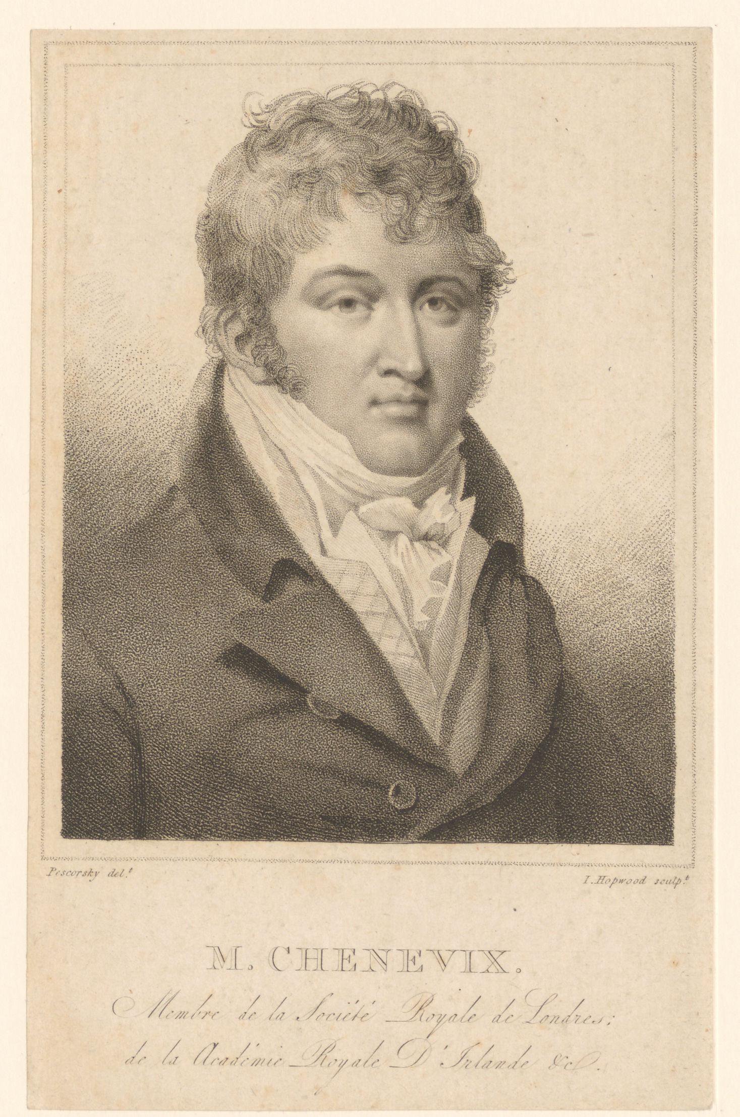 Portret van Richard Chenevix
