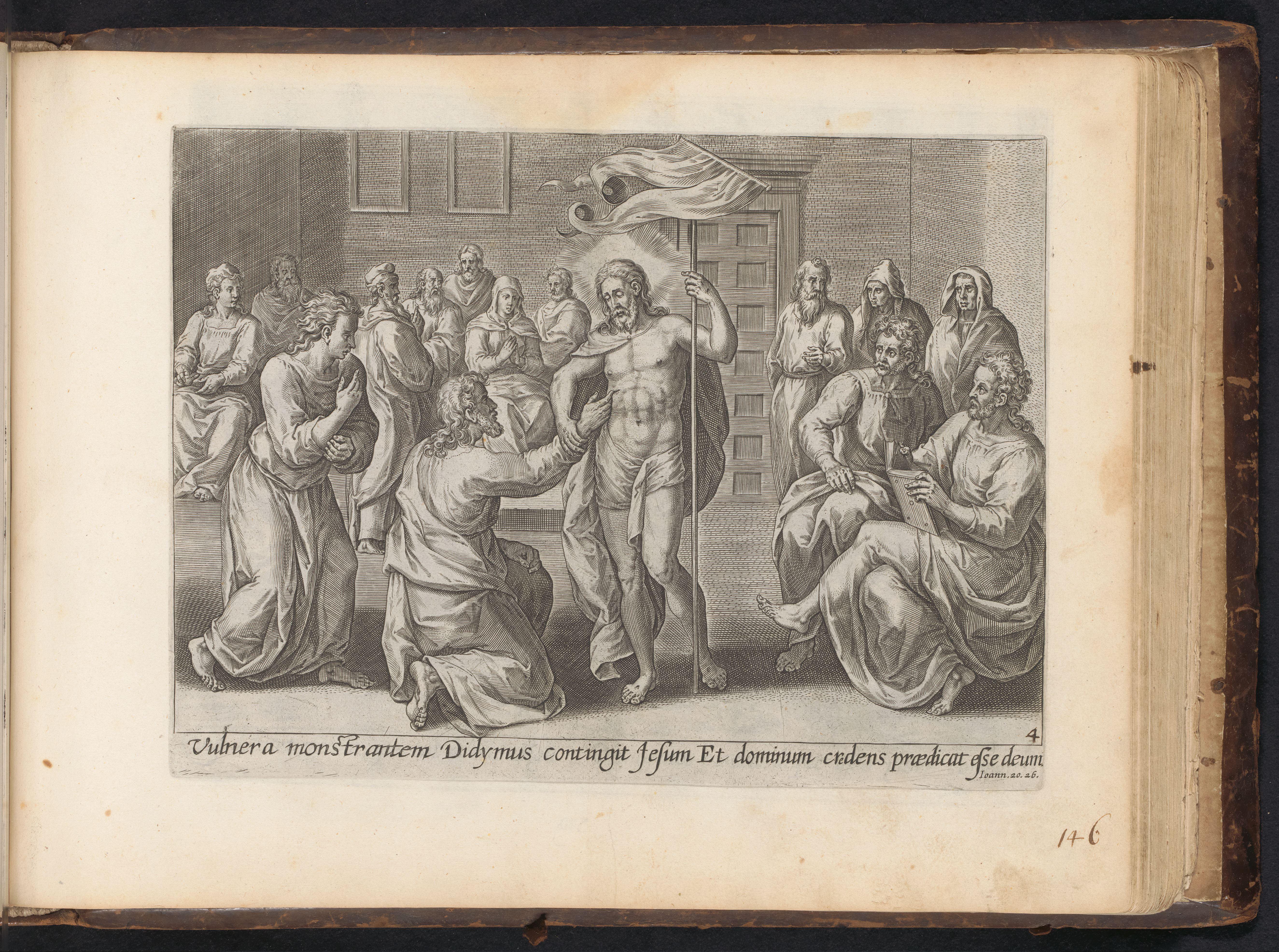 Christus verschijnt aan de ongelovige Tomas