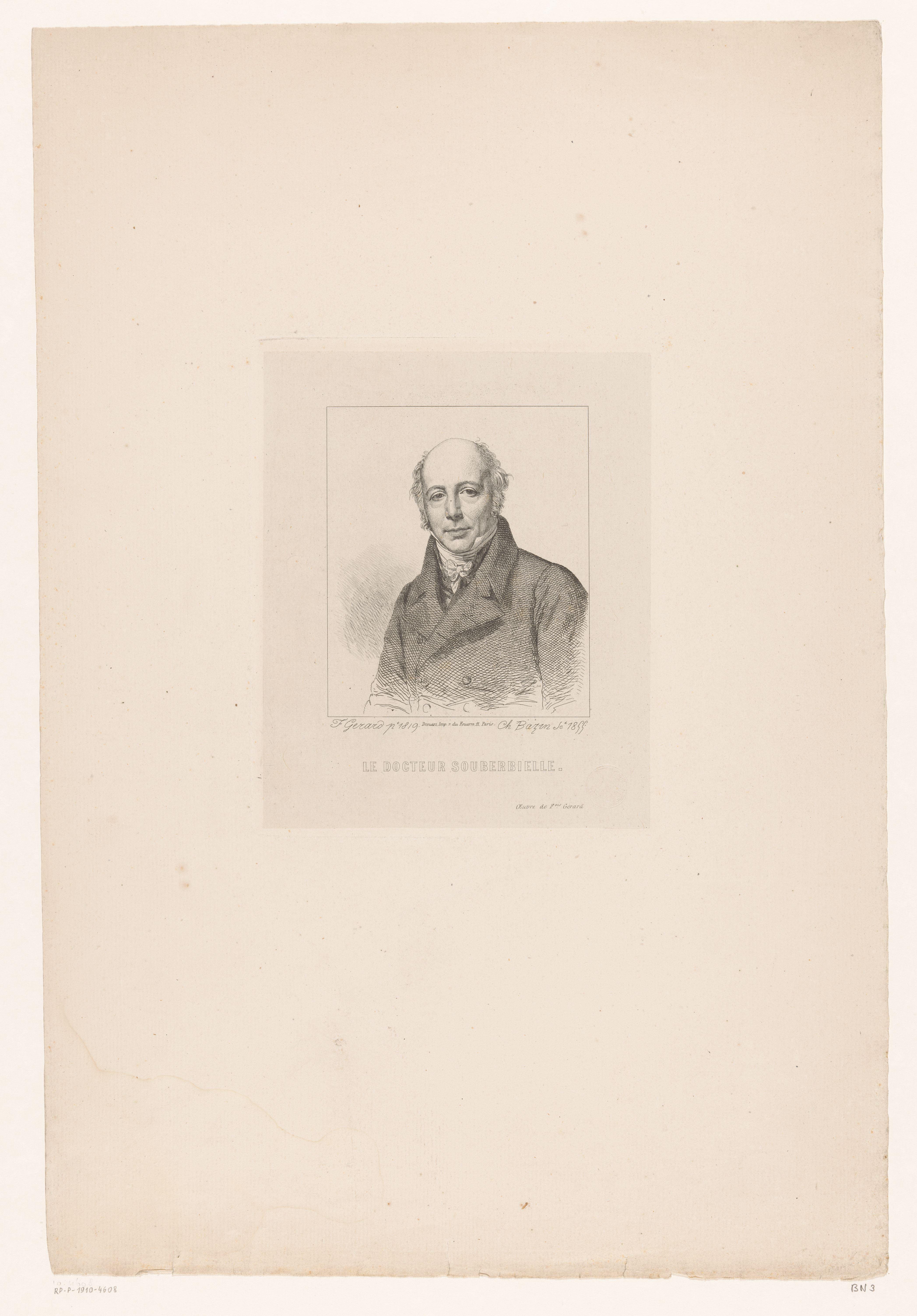 Portret van Joseph Souberbielle