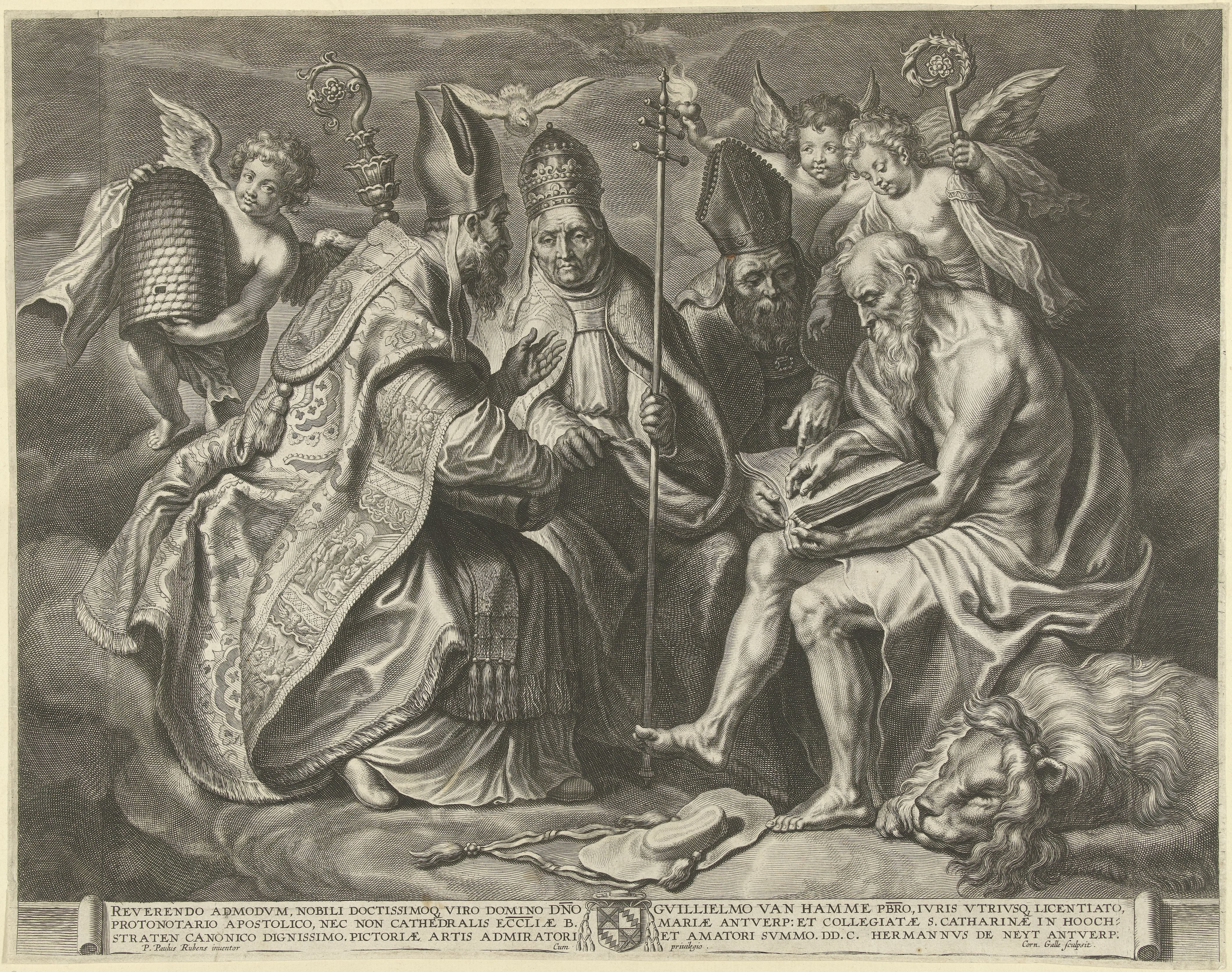 De vier kerkvaders