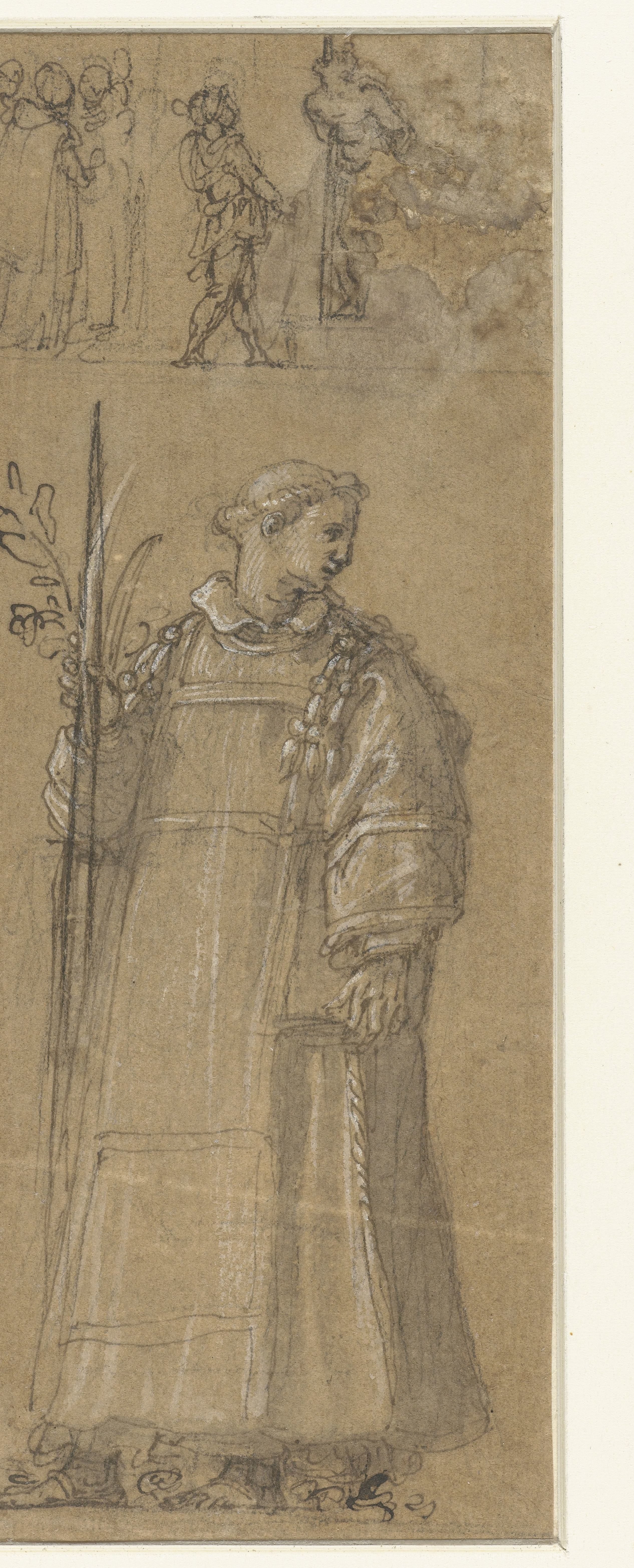 H. Daniele van Padua, staand