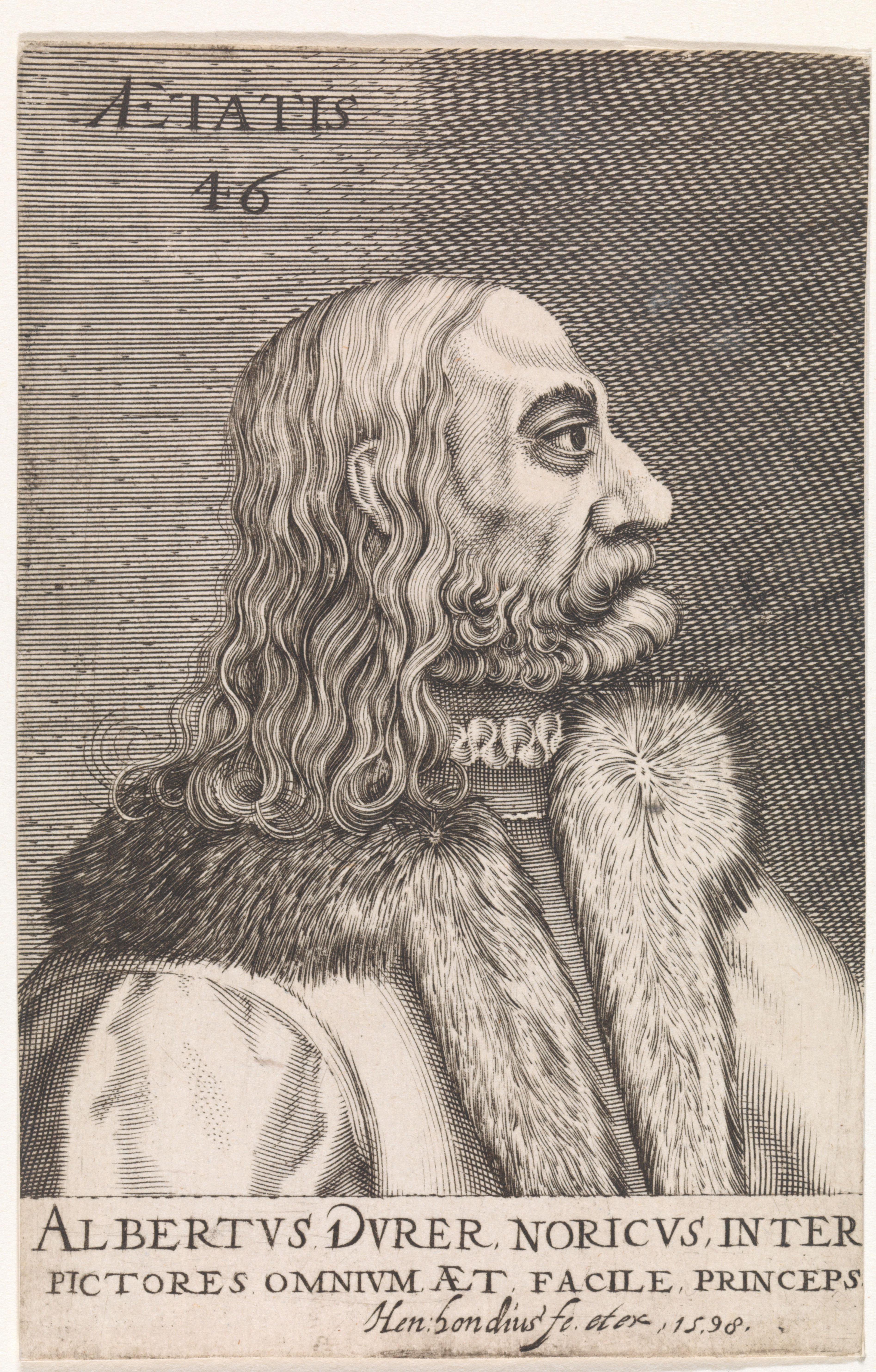 Portret van Albrecht Dürer
