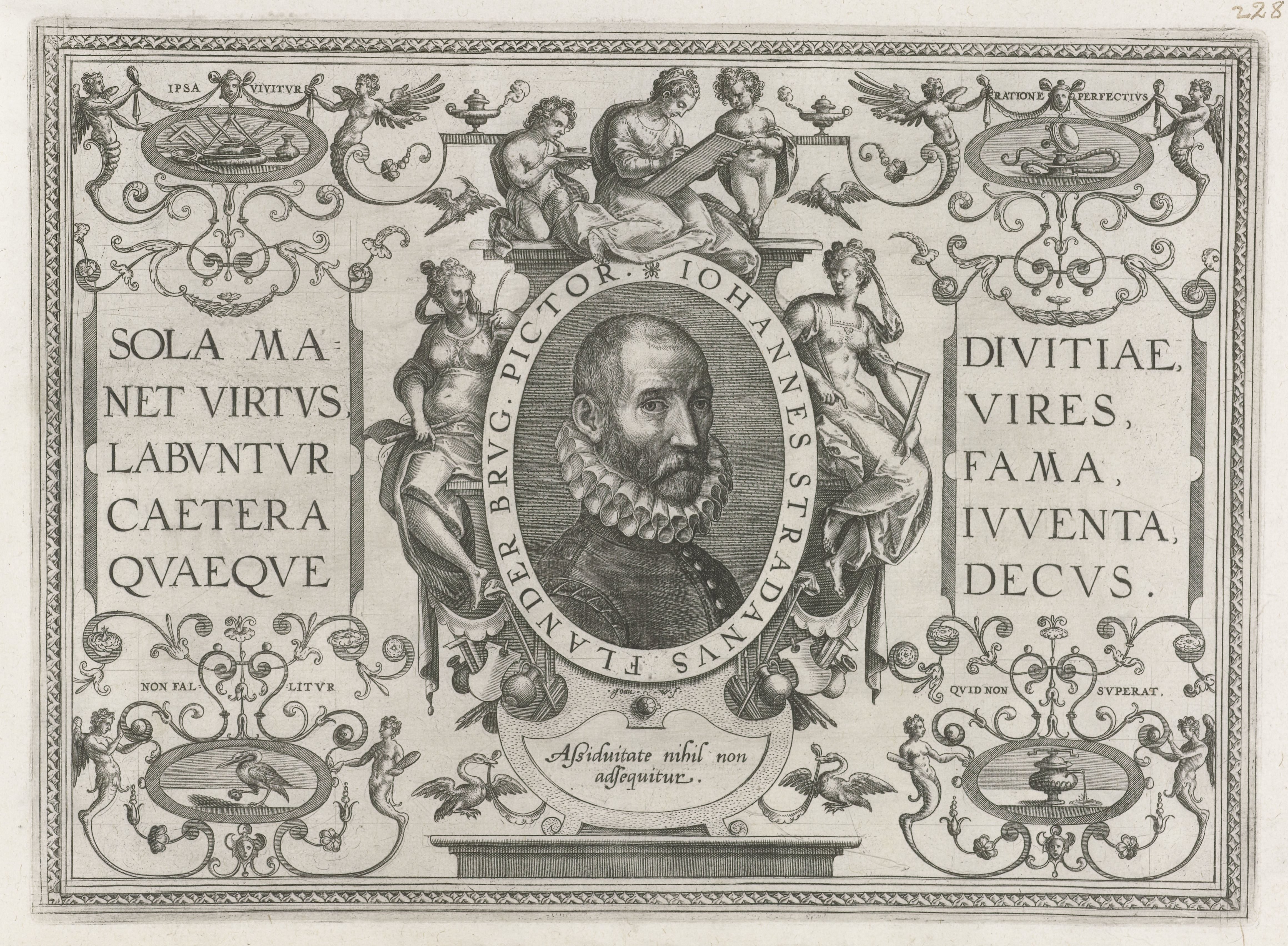 Portret van Johannes Stradanus