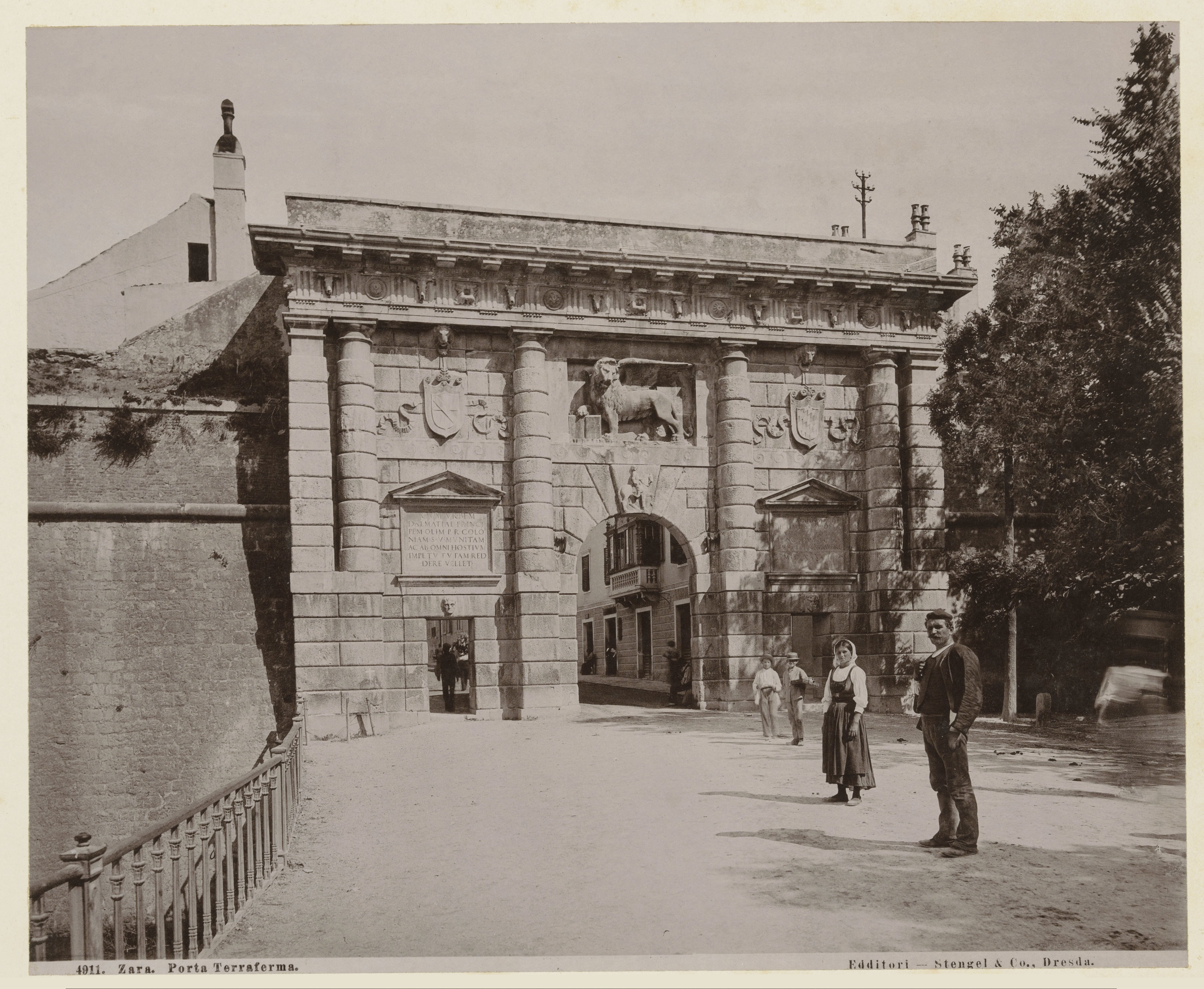 Venetiaanse Landpoort in Zadar