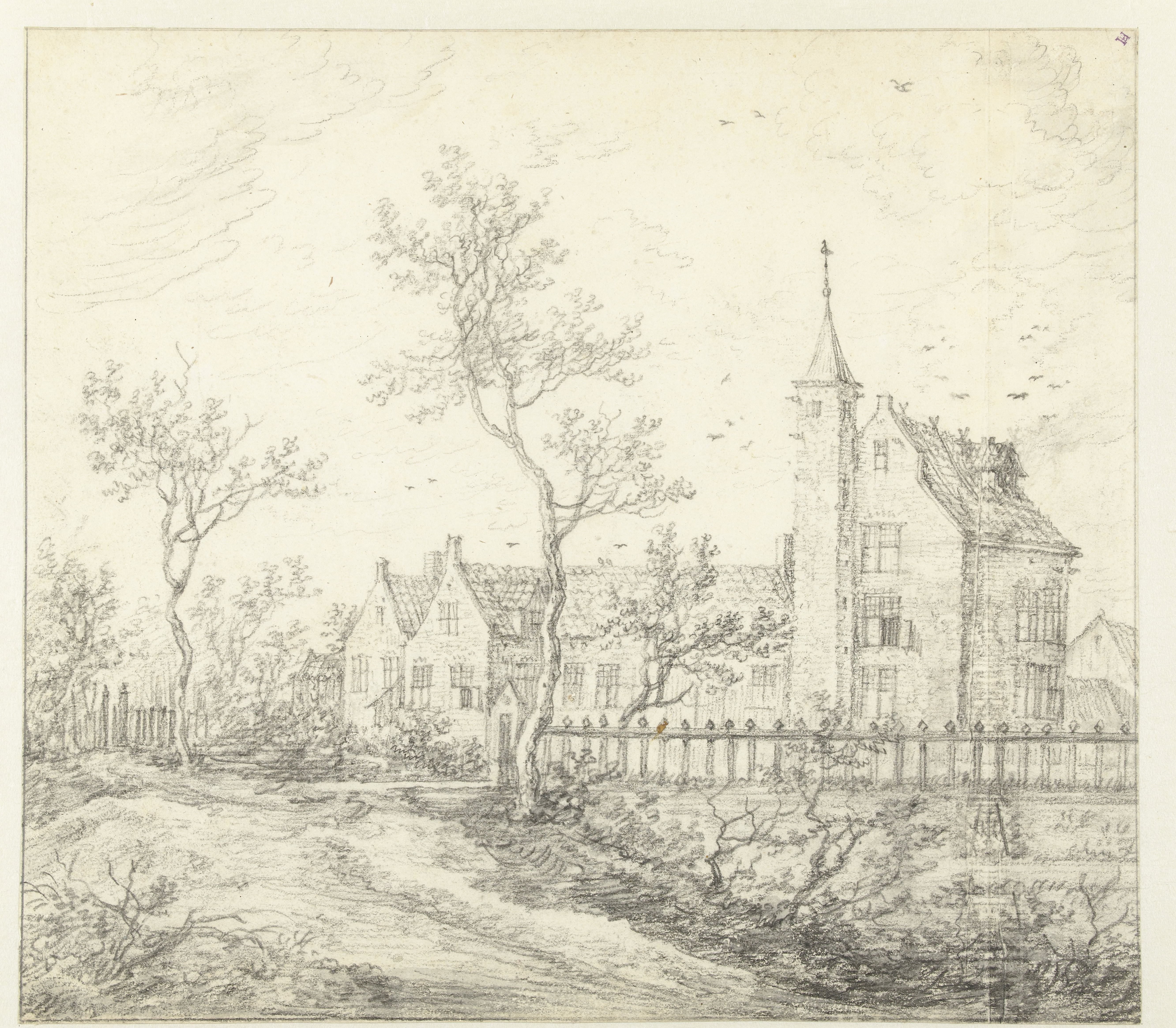 Landhuis met toren