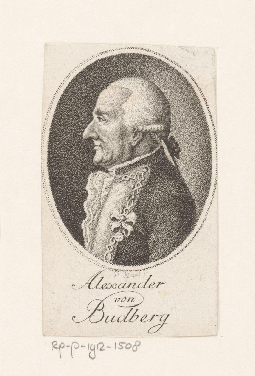 Portret van Alexander von Budberg