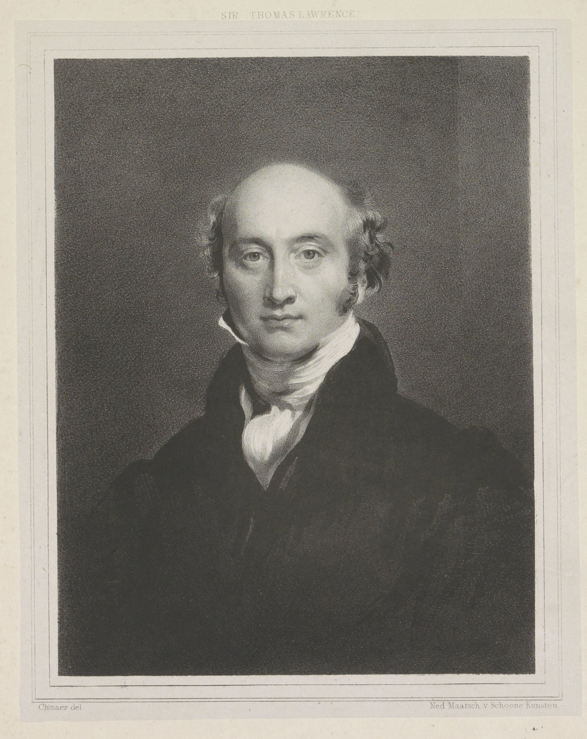 Portret van George Canning
