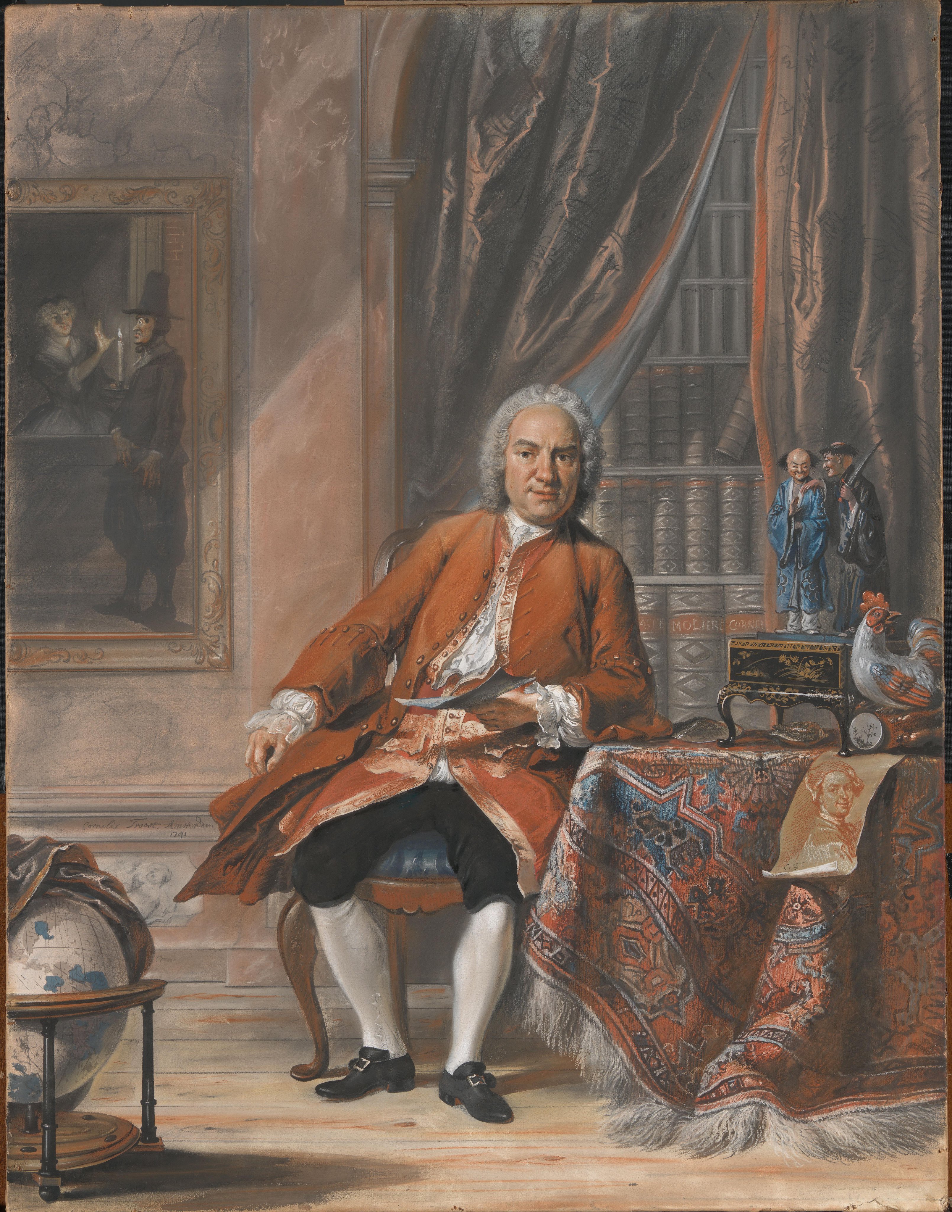 Portrait of Joan Jacob Mauricius, Governor-General of Suriname