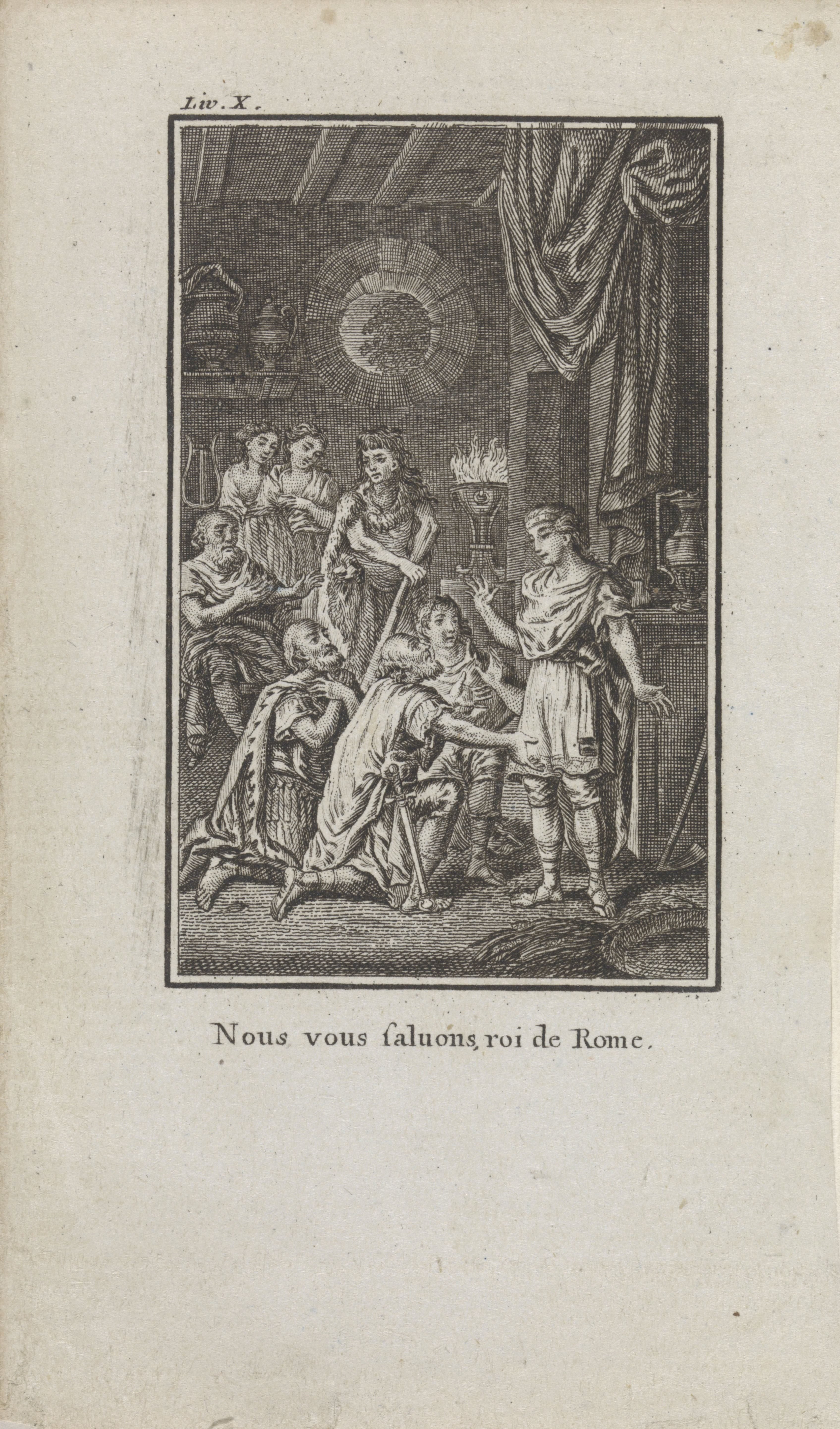 Numa weigert koning van Rome te worden