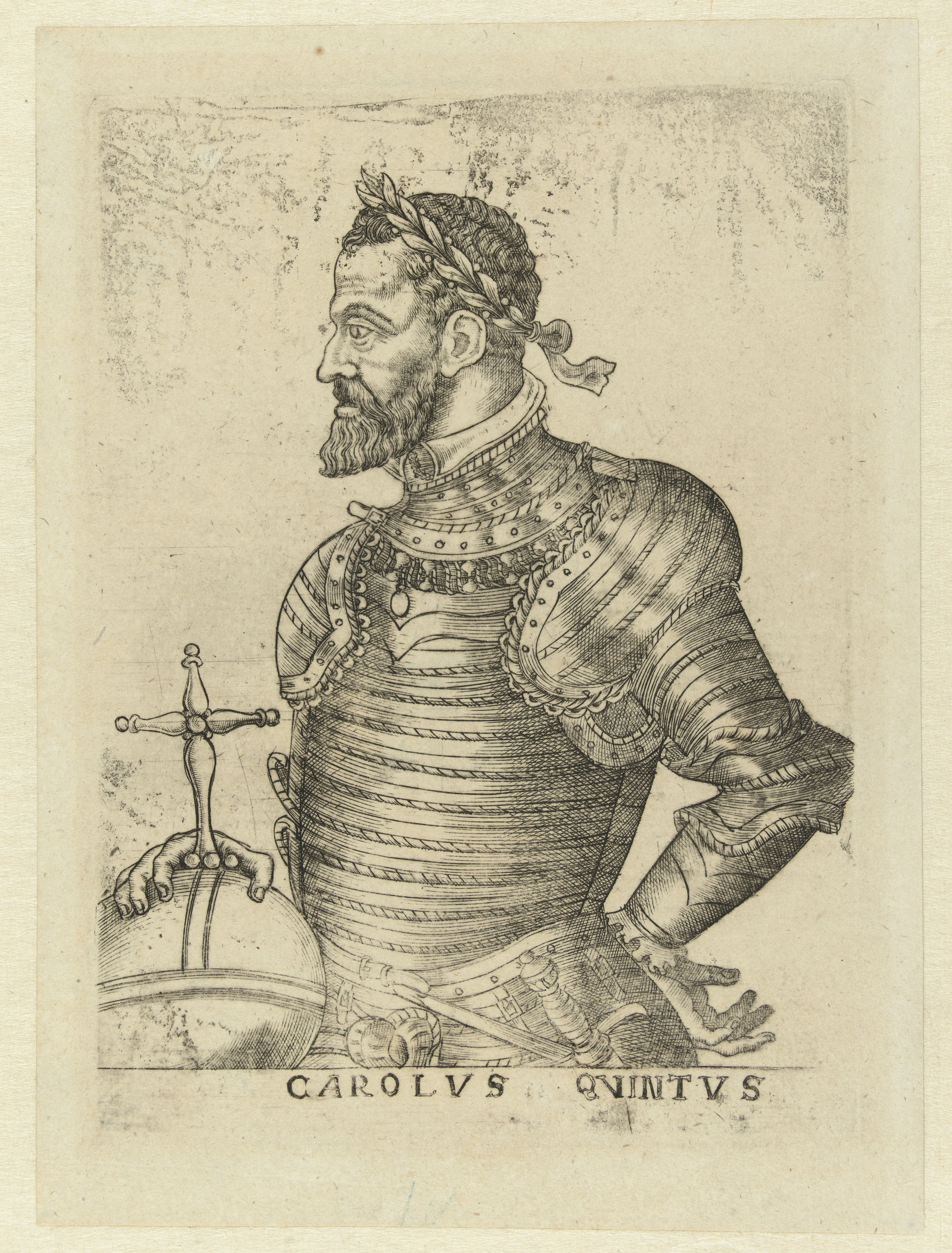 Portret van keizer Karel V