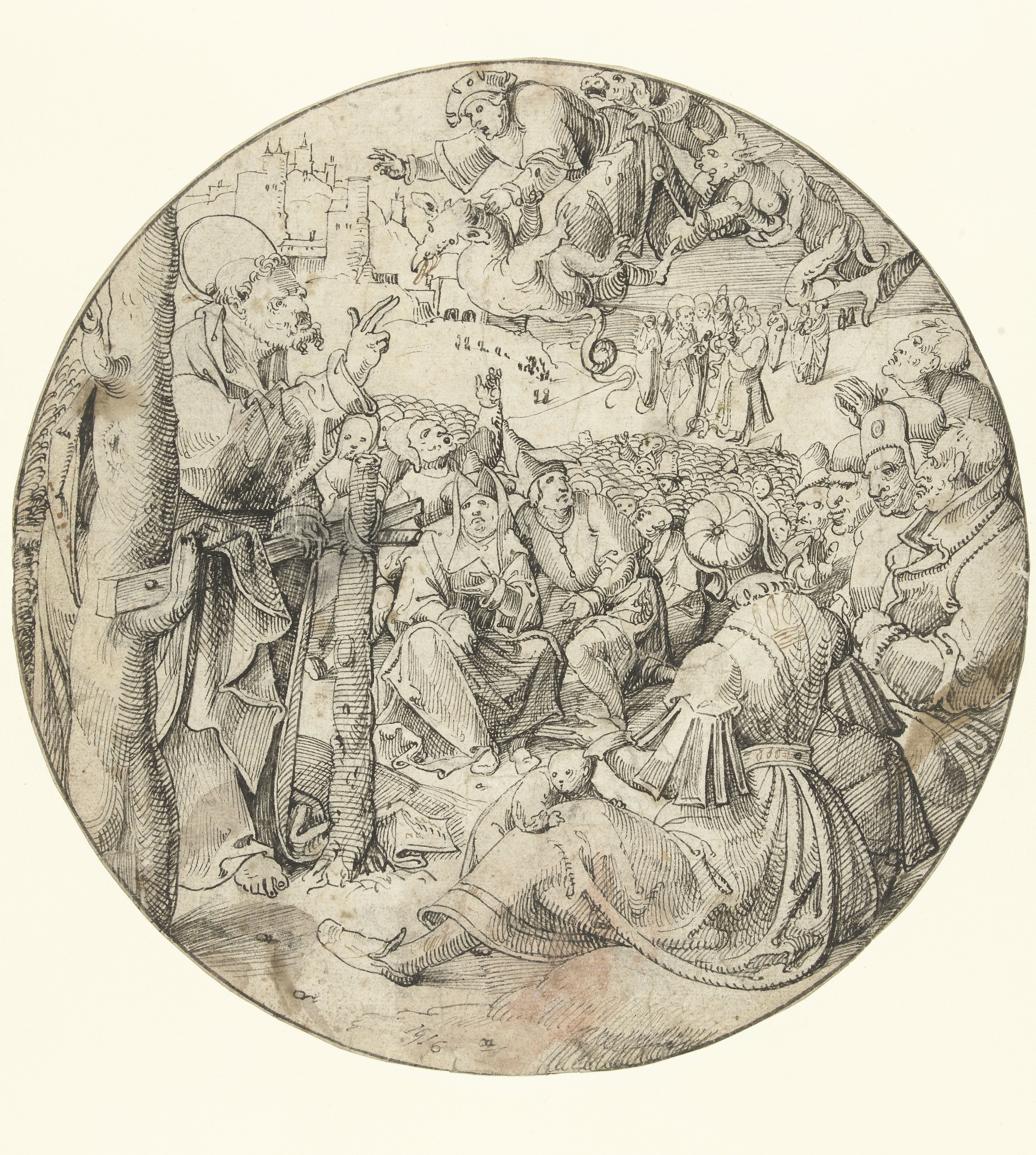 Petrus veroorzaakt de val van Simon de Tovenaar