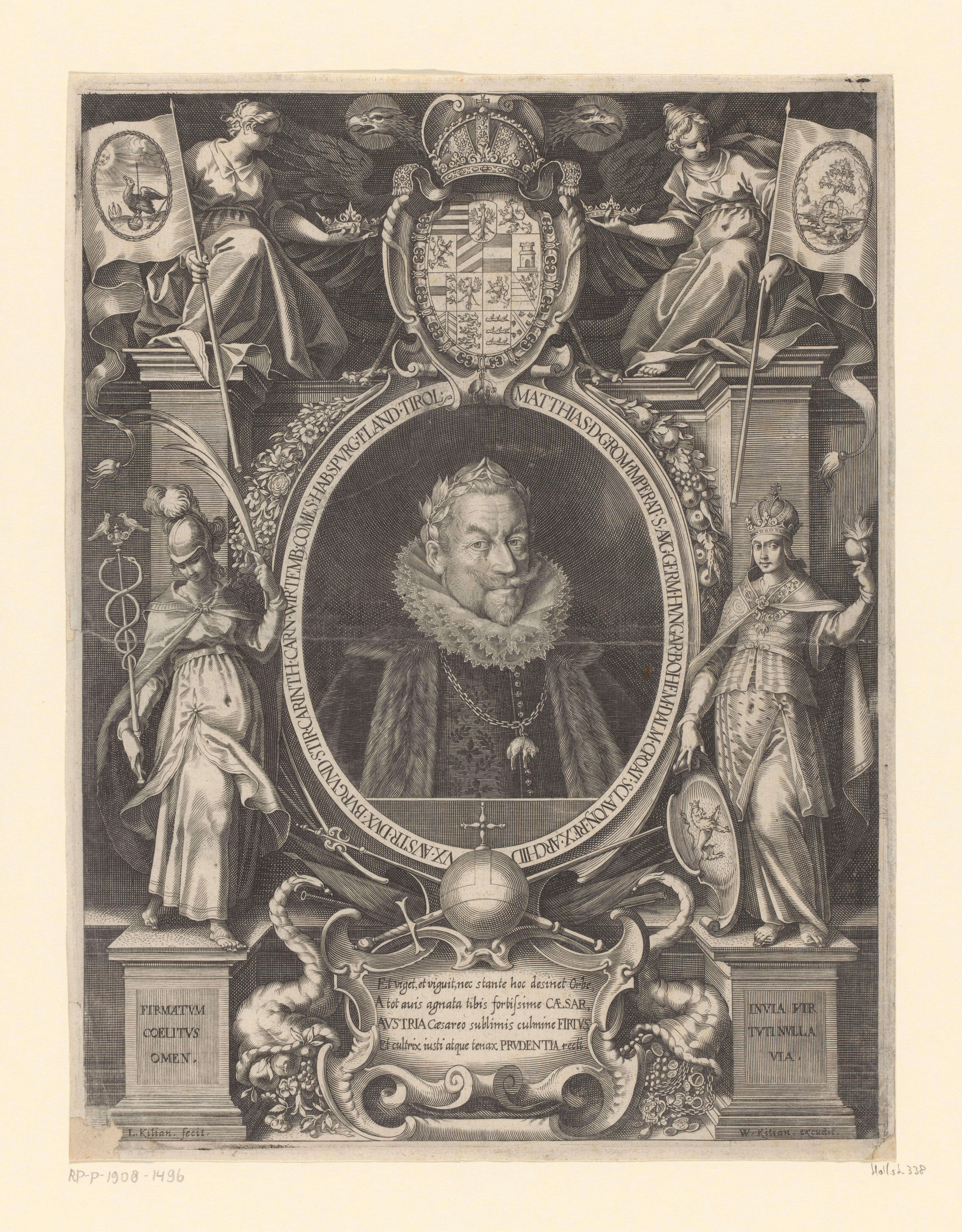 Portret van keizer Matthias