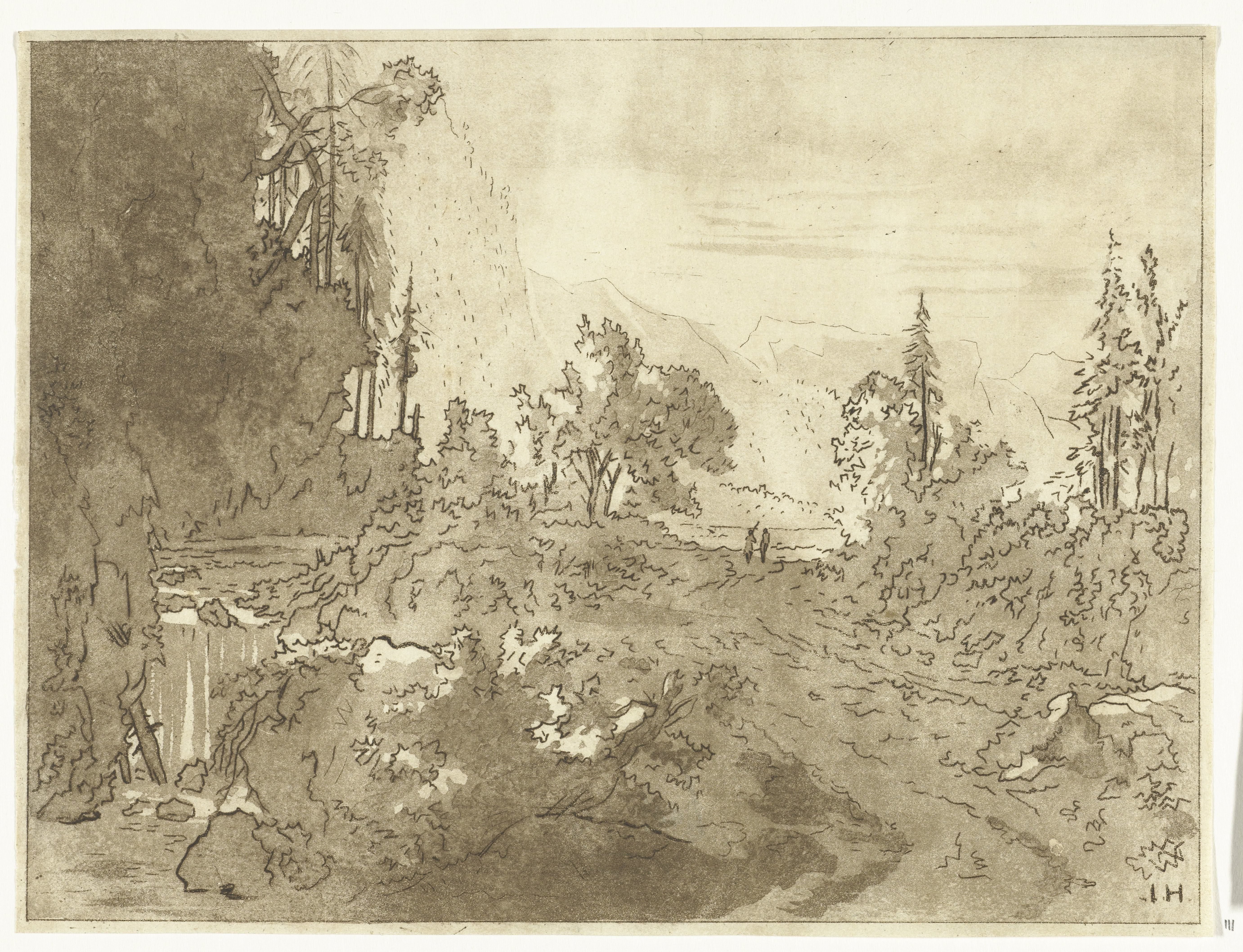 Bergachtig landschap