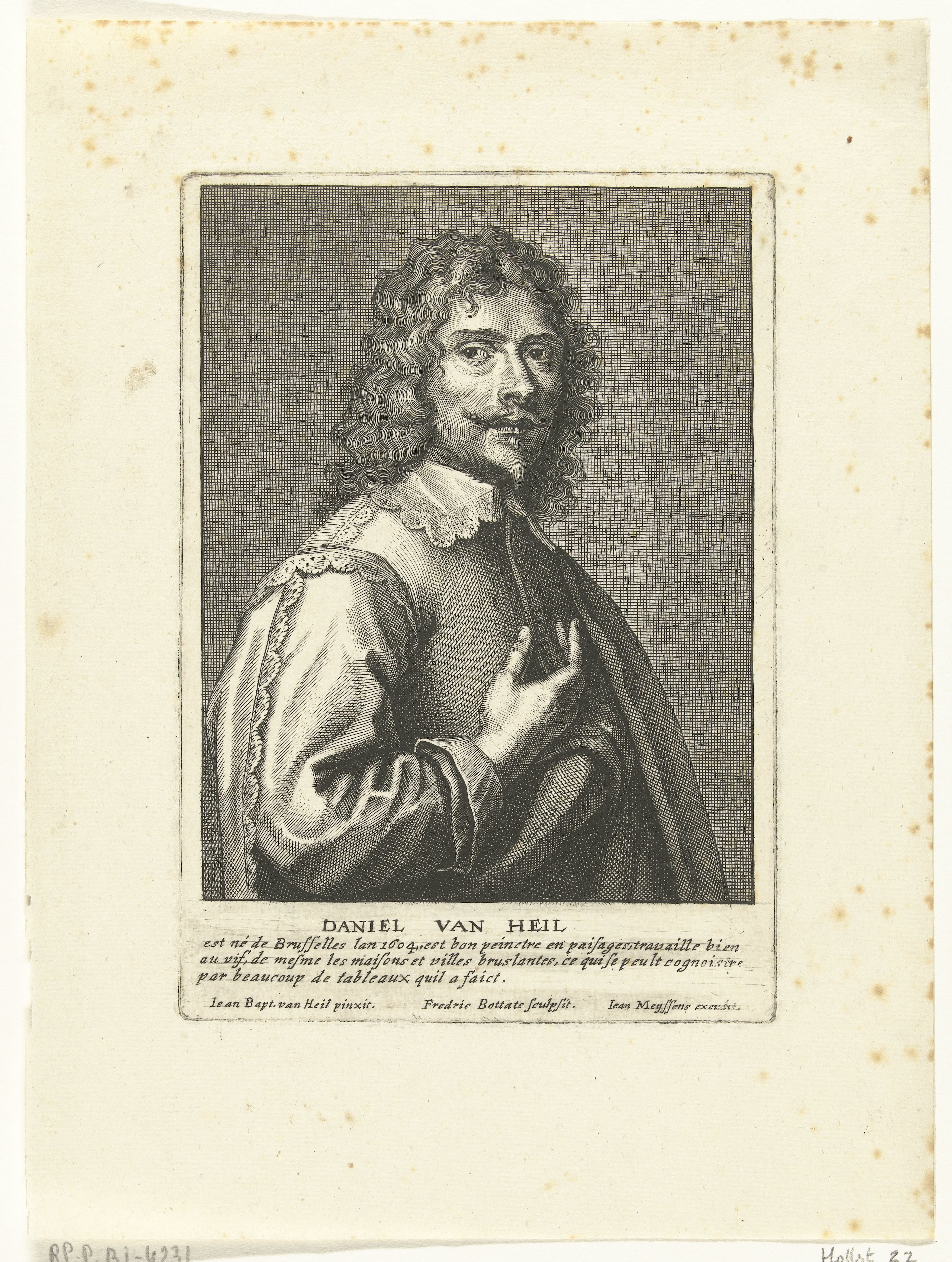 Portret van Daniël van Heil