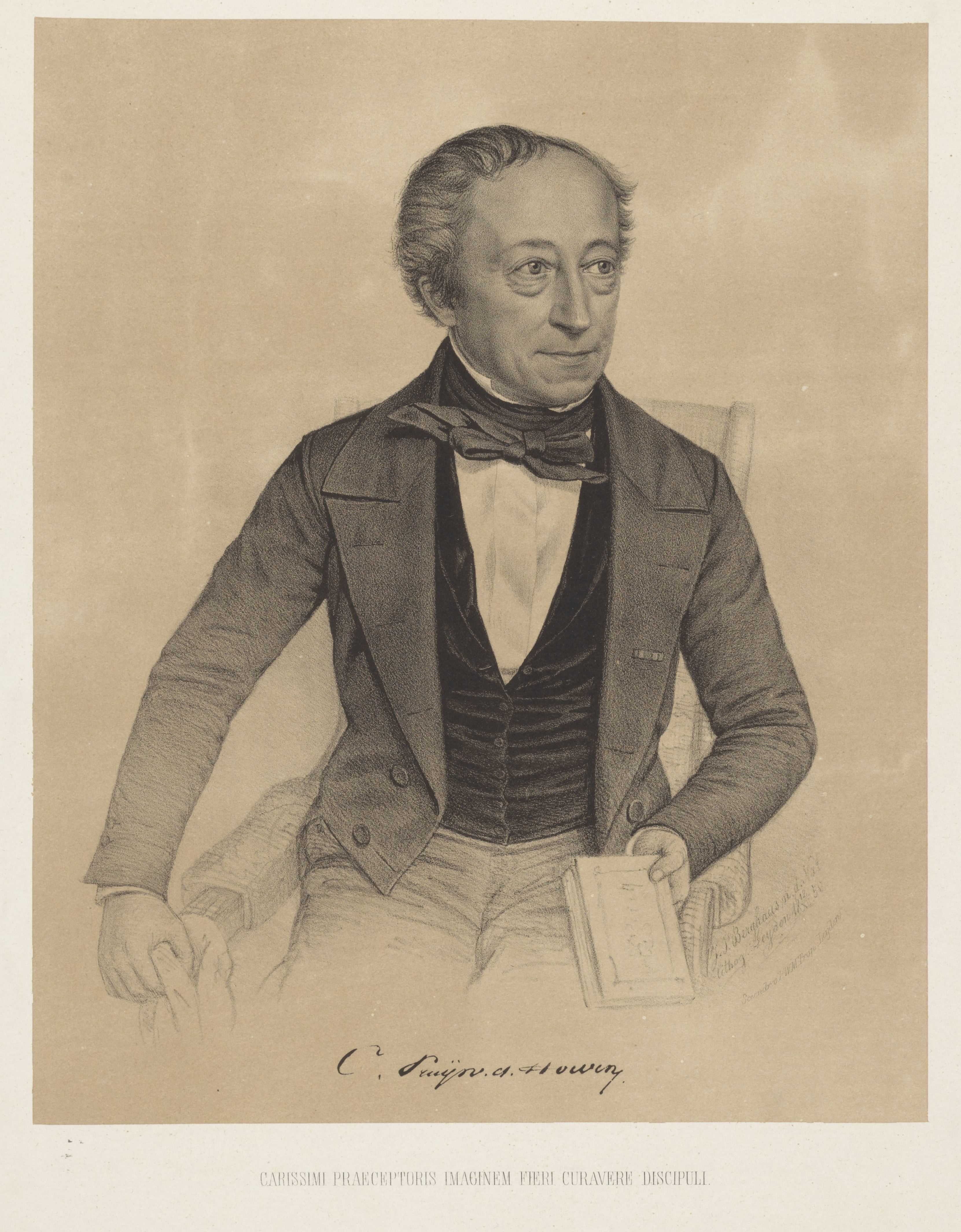 Portret van Cornelis Pruijs van der Hoeven