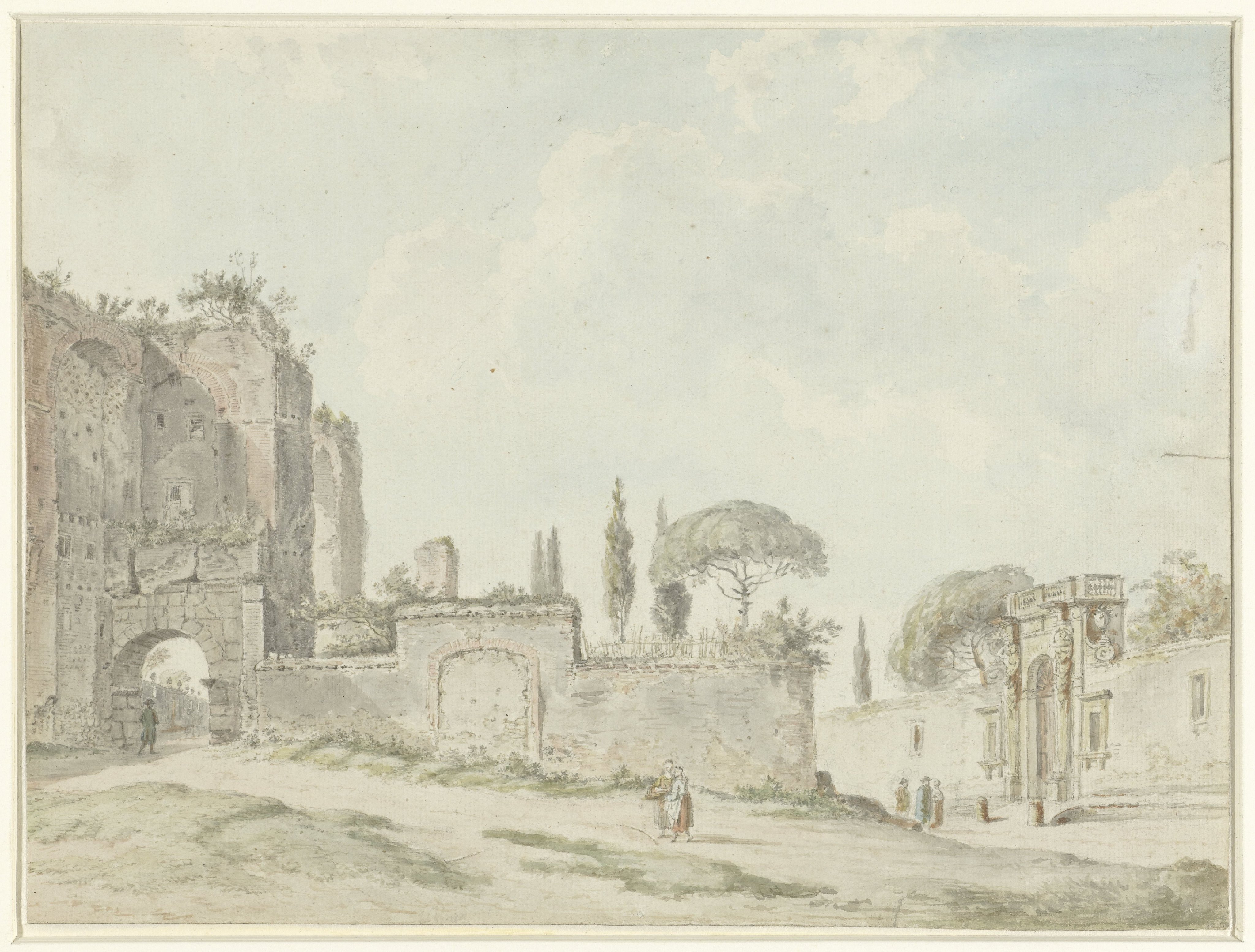 Gezicht te Rome