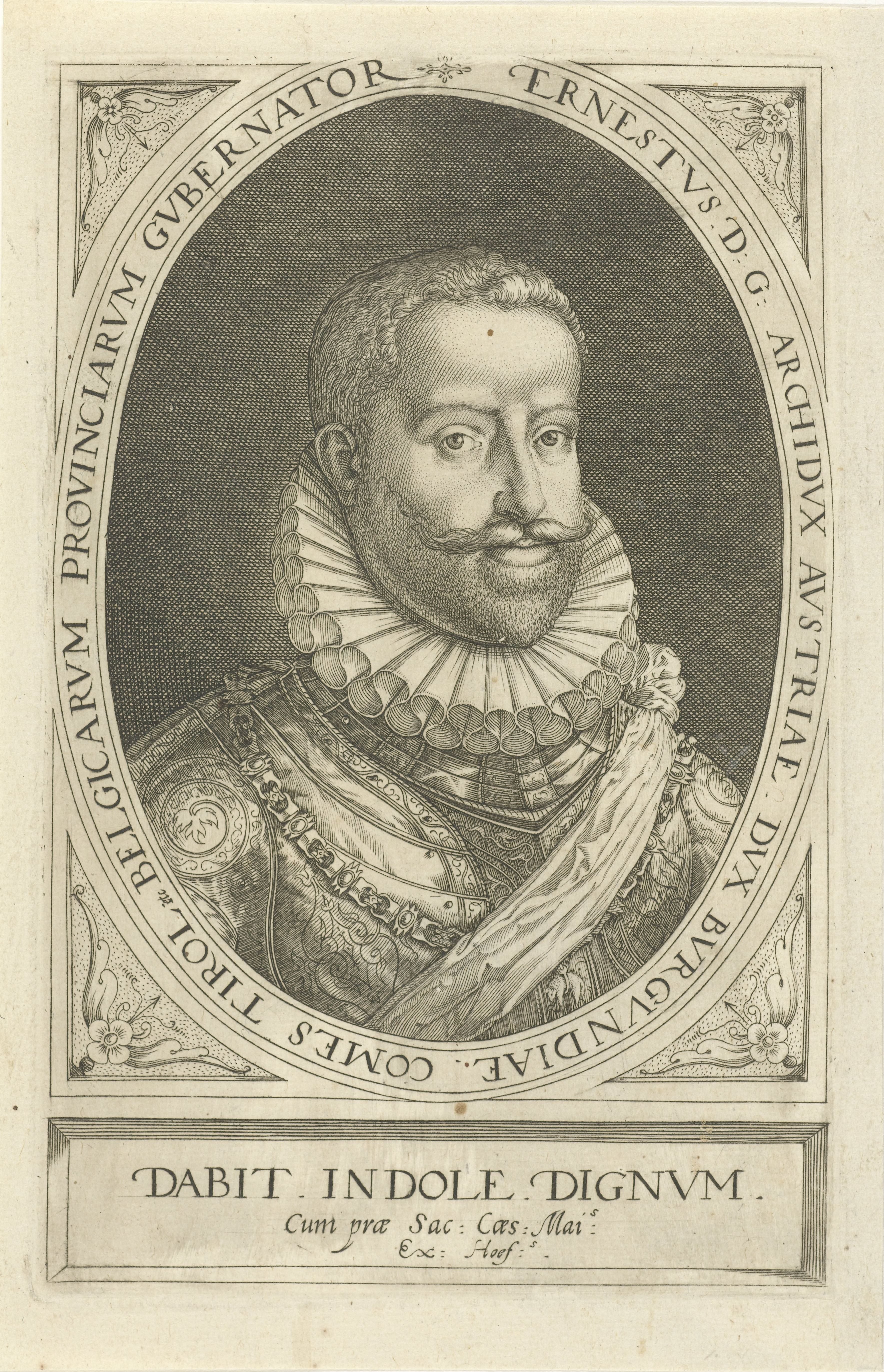 Portret van Ernst, aartshertog van Oostenrijk