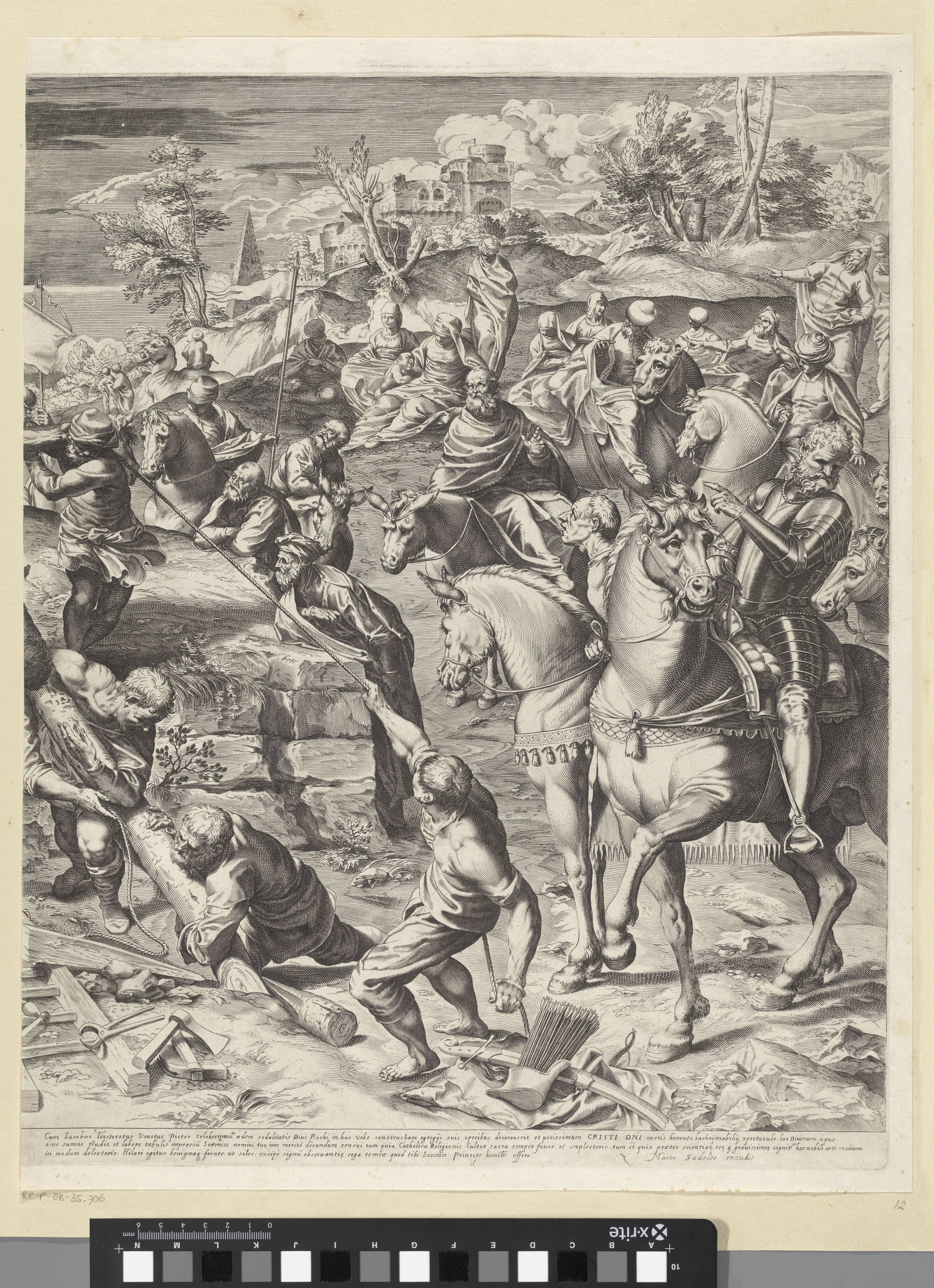 Kruisiging van Christus (rechterdeel)