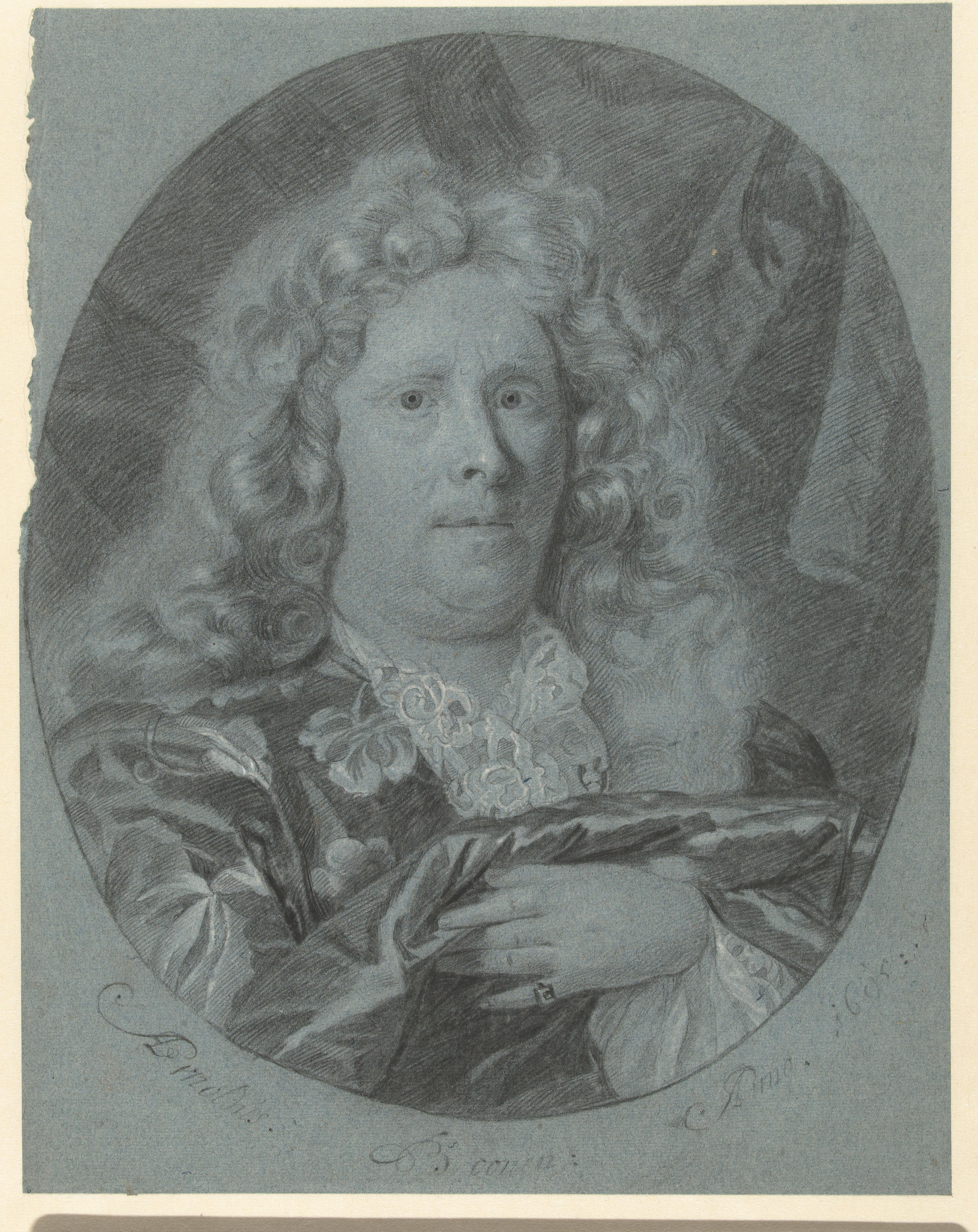 Zelfportret in ovaal