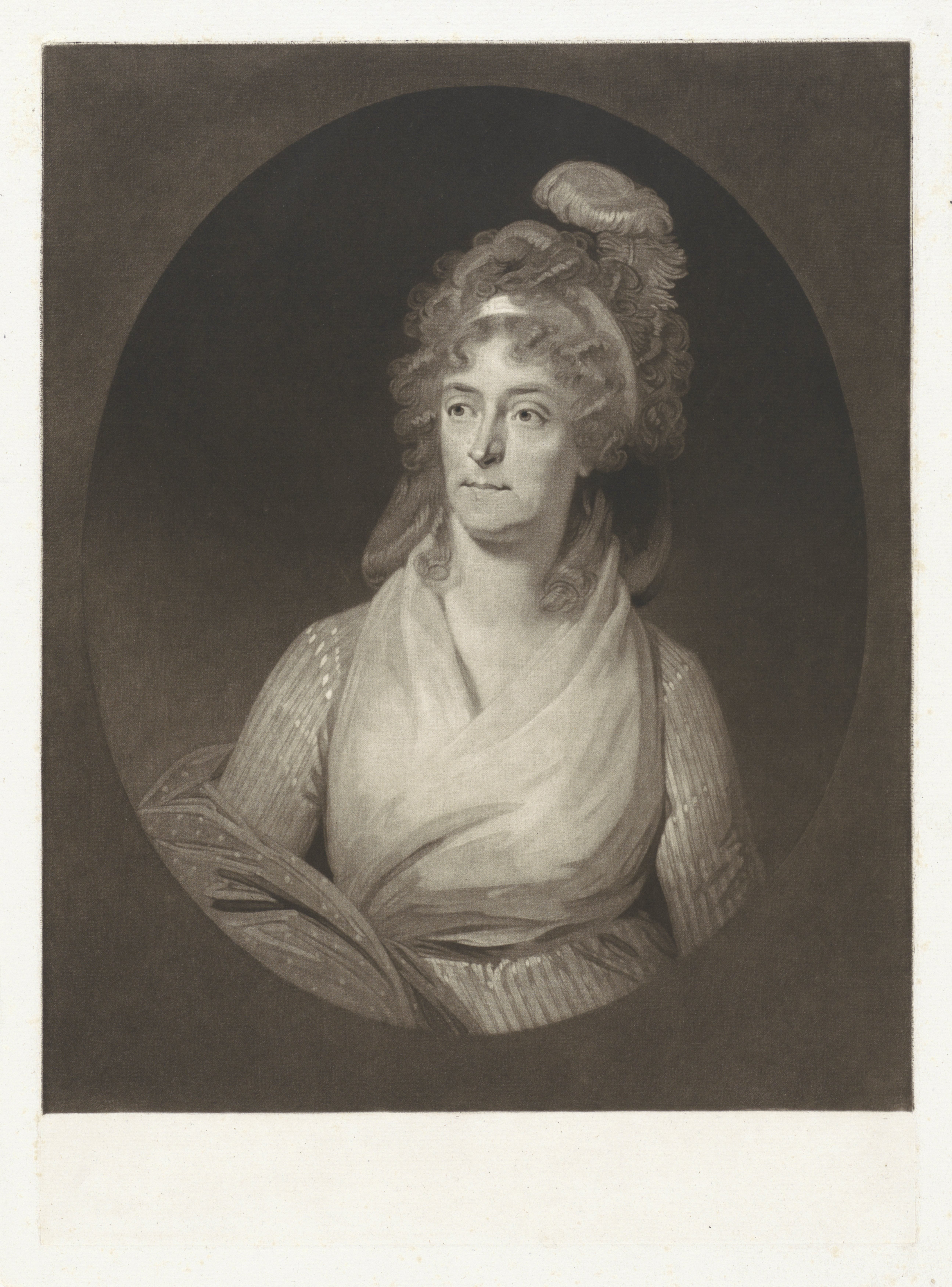 Portret van Wilhelmina van Pruisen