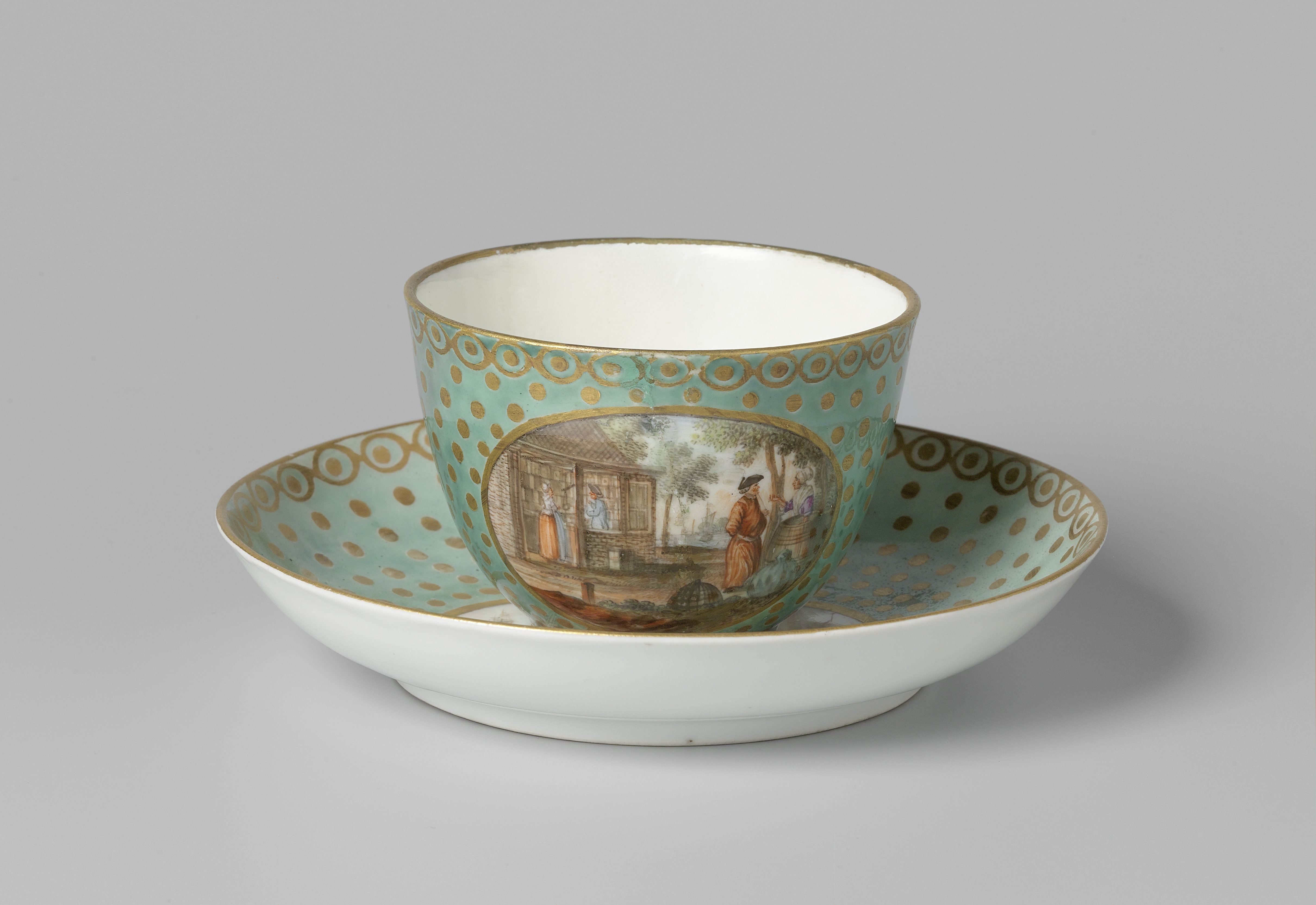 Tea service for two people (tête-à-tête)