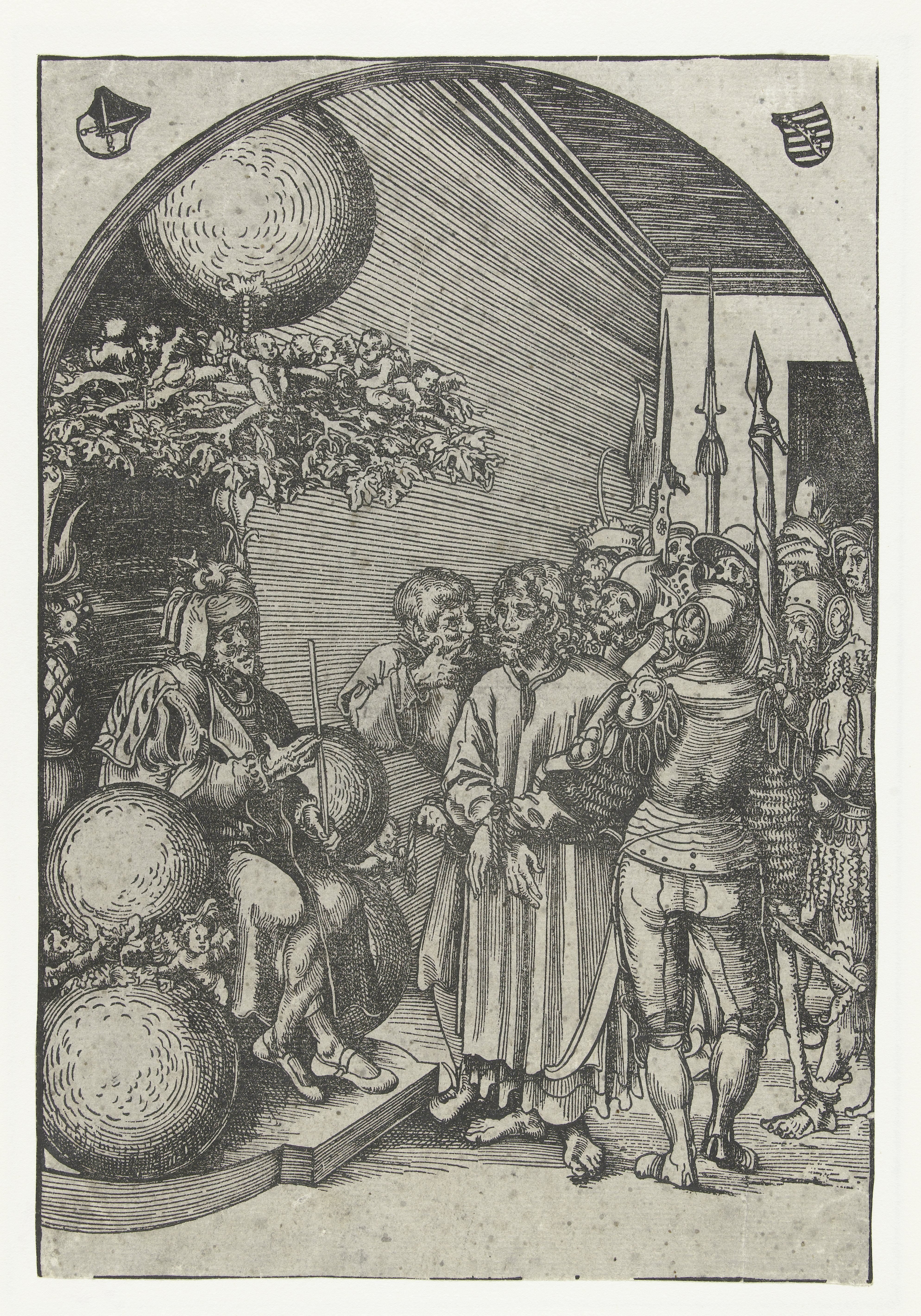 Christus voor Herodes geleid