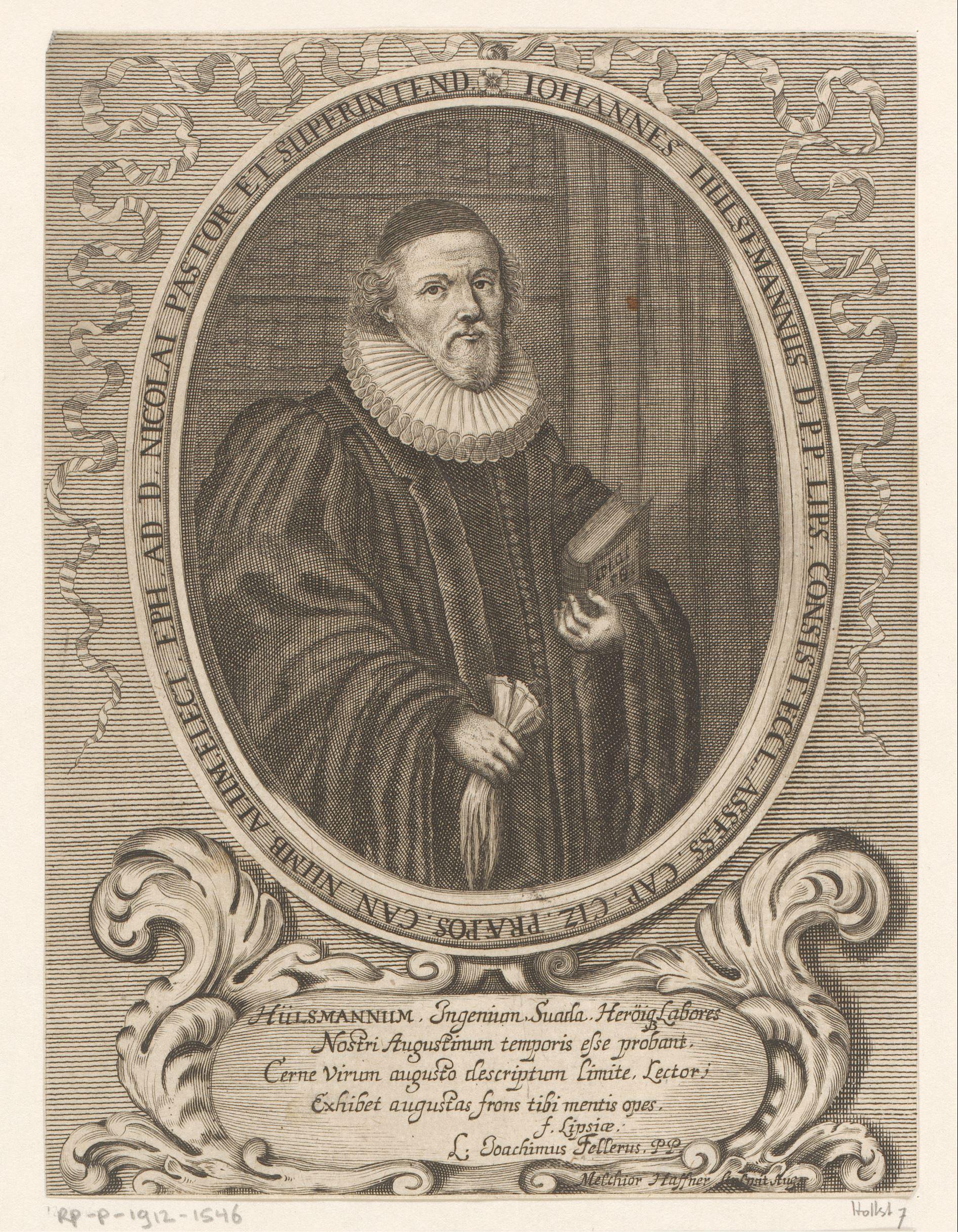 Portret van Johann Hülsemann