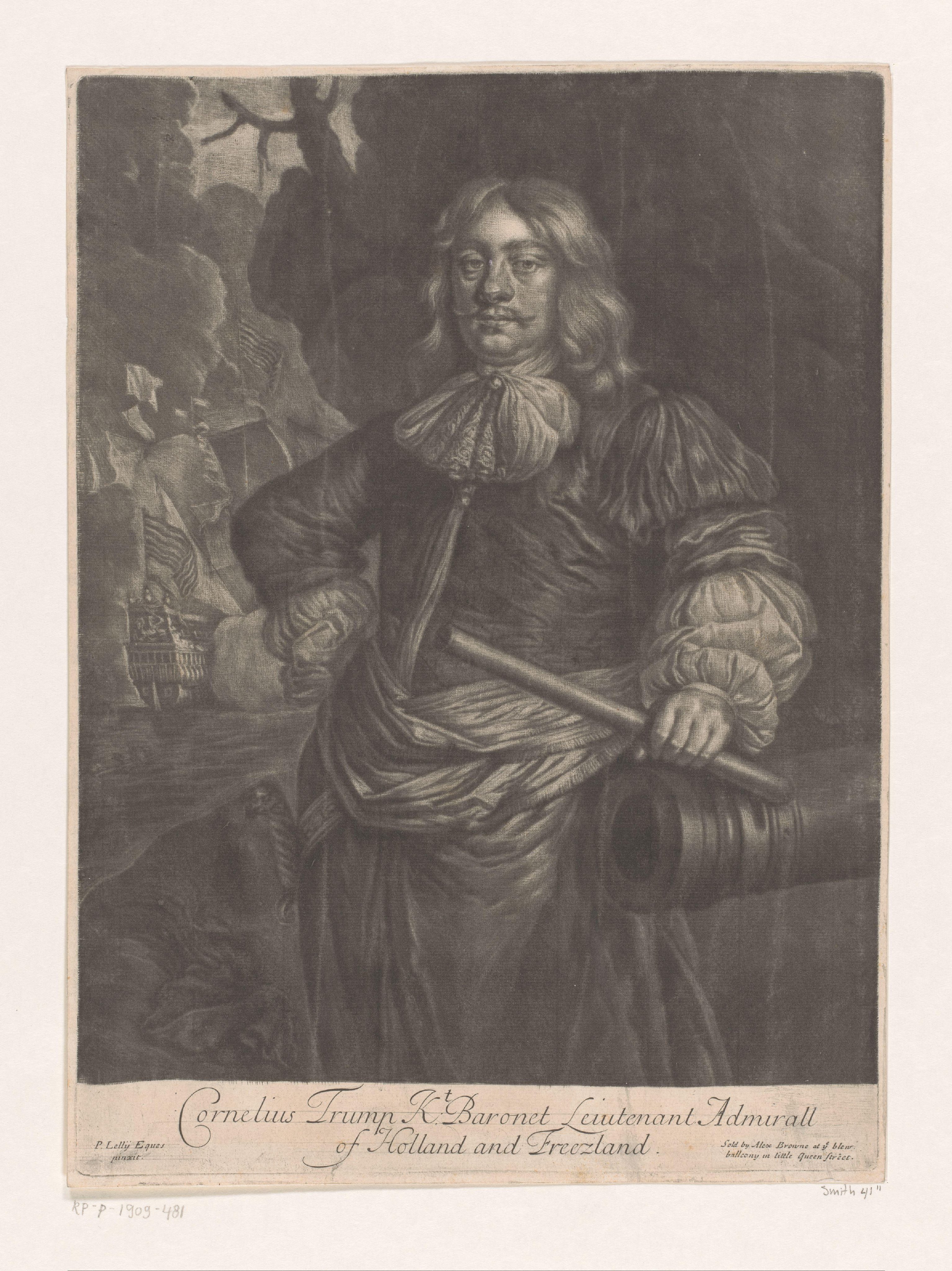 Portret van Cornelis Tromp