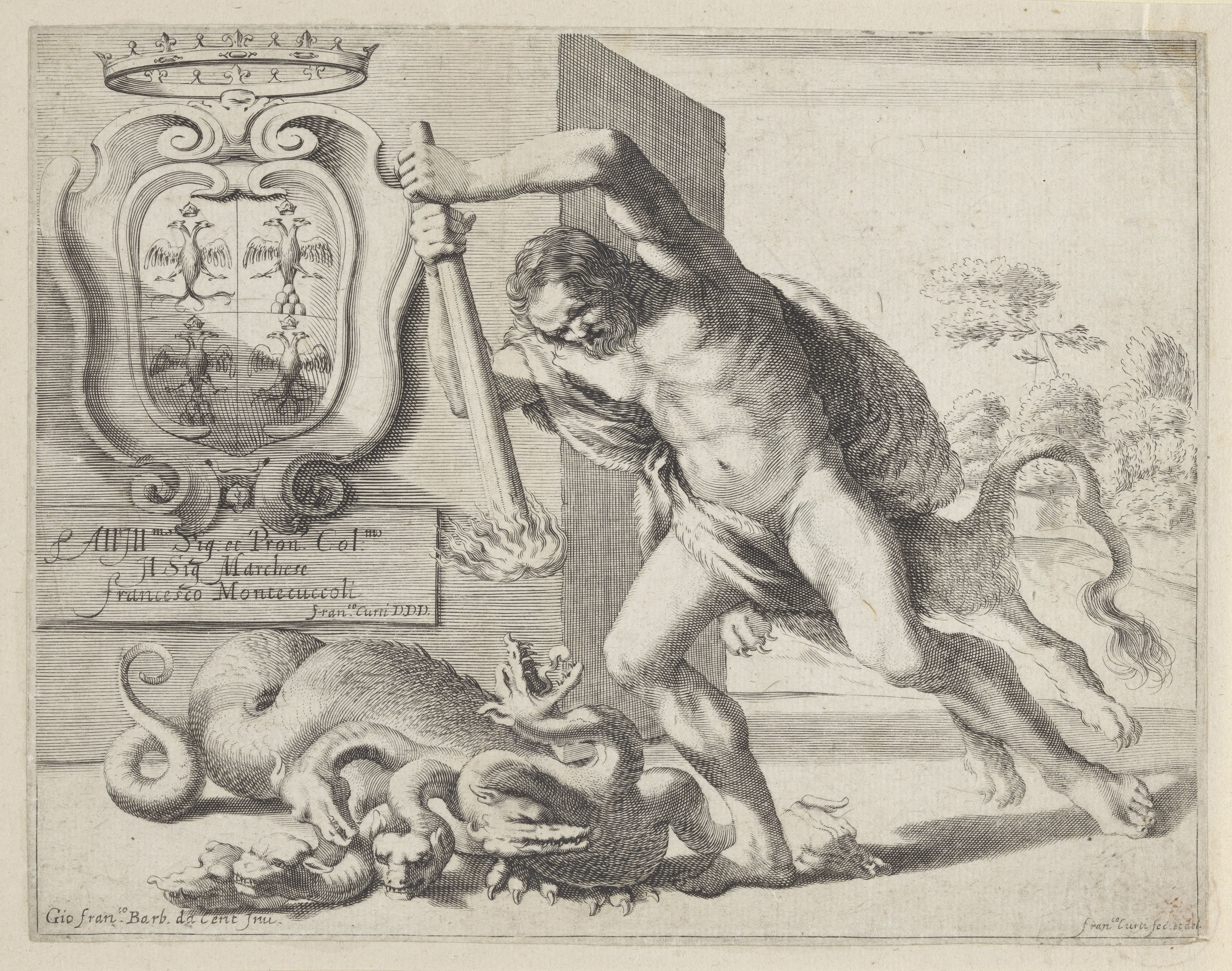Hercules en de Hydra van Lerna