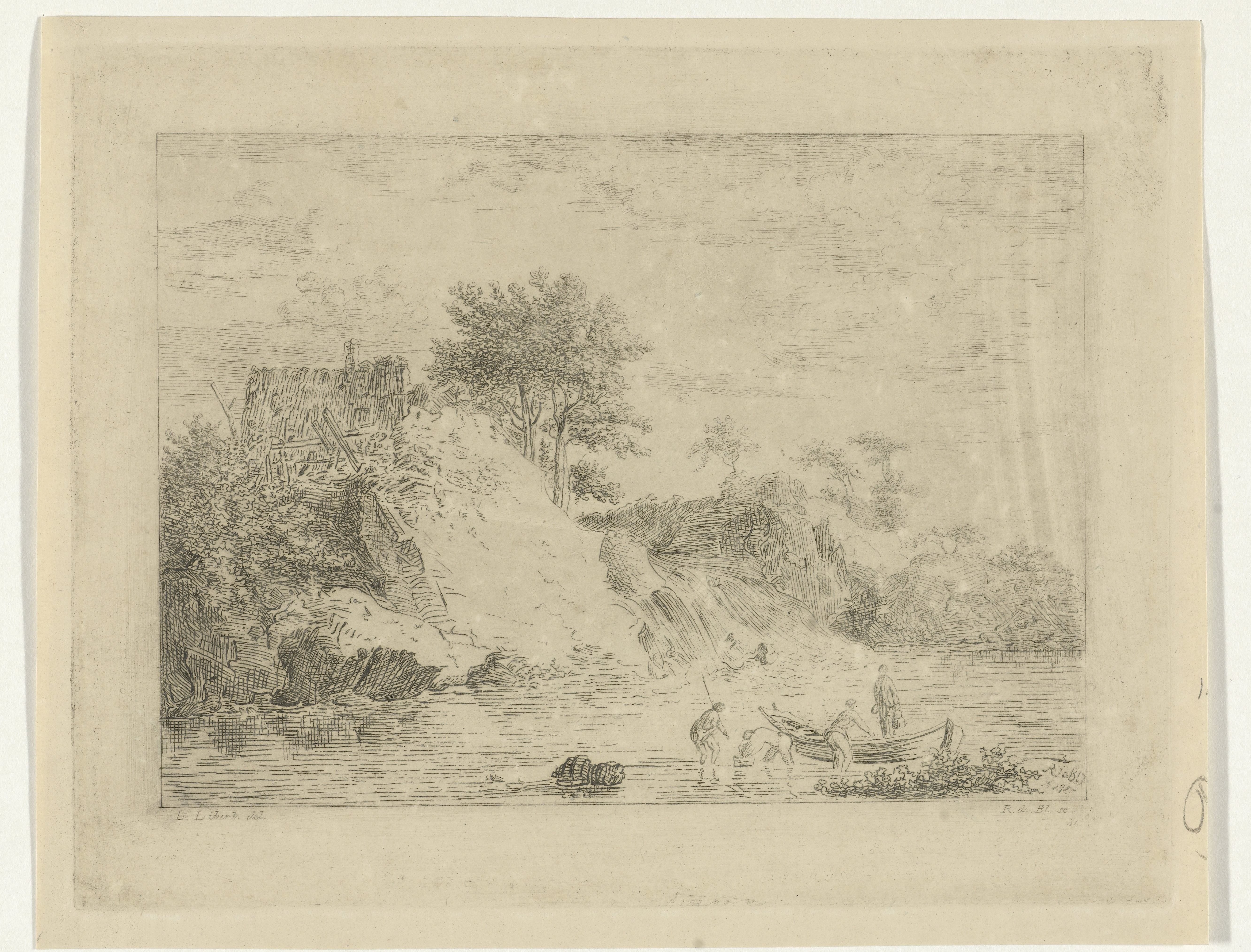 Landschap met een meer