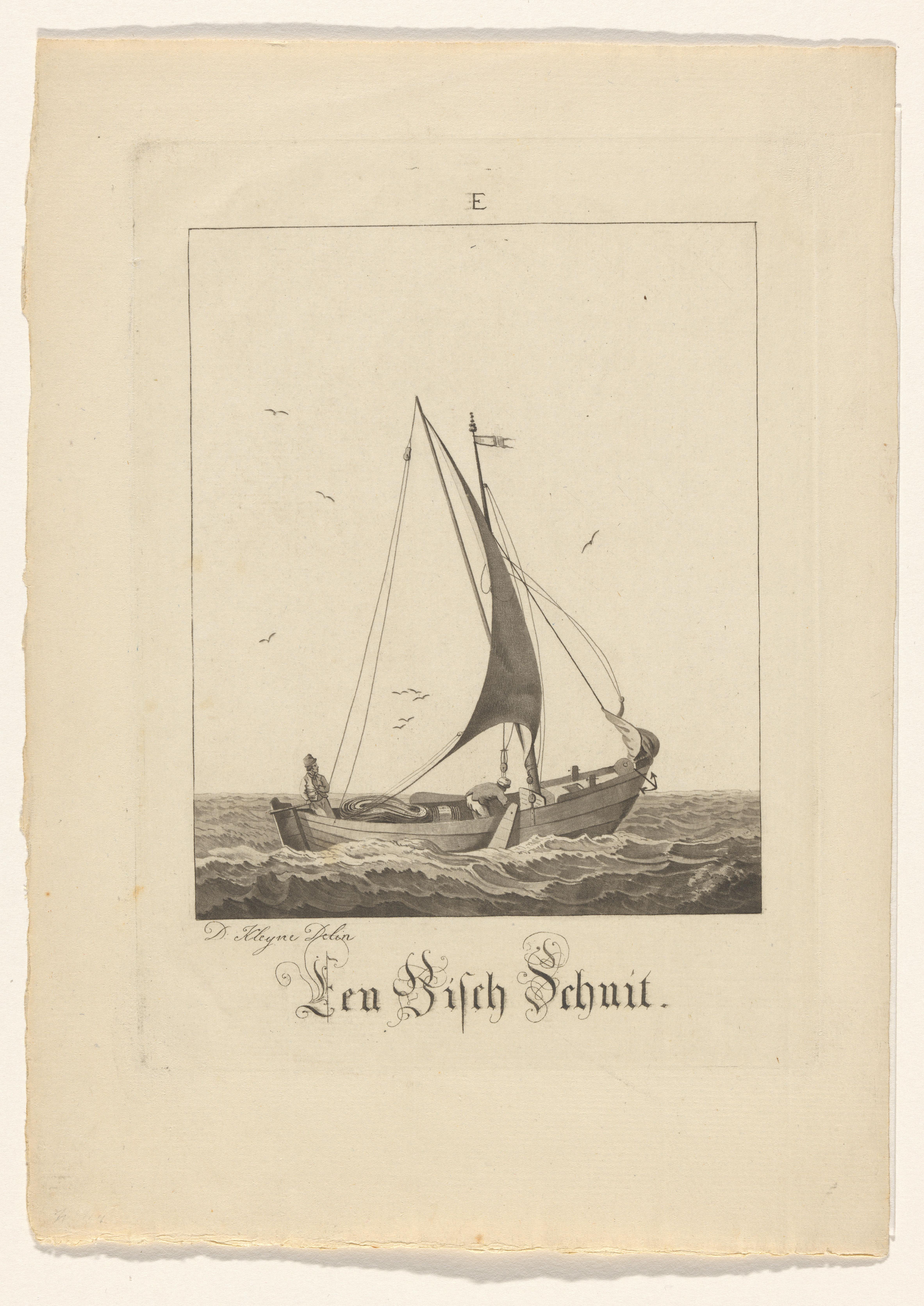 Een Visch Schuit (E)