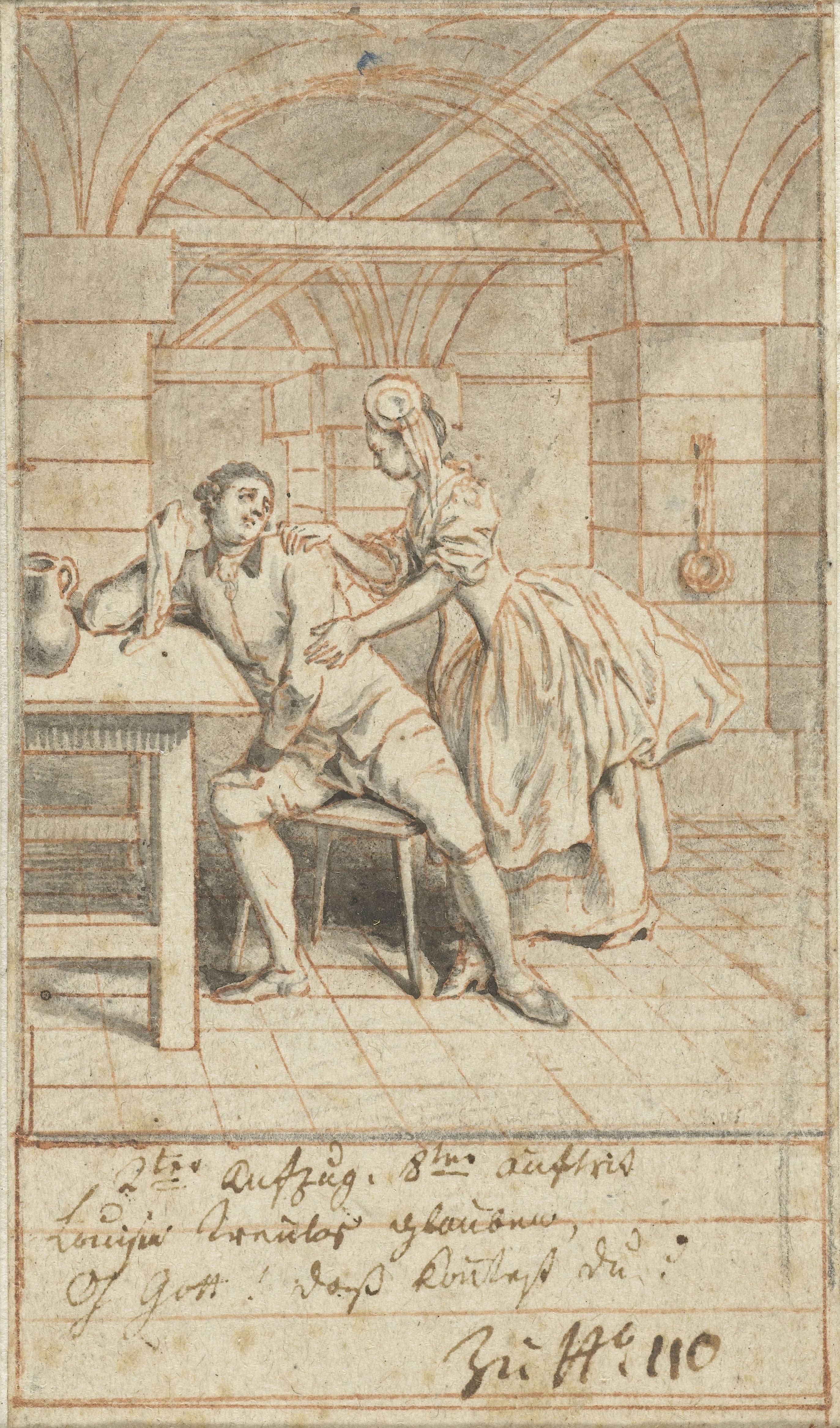 Louise bezoekt Alexis in de gevangenis