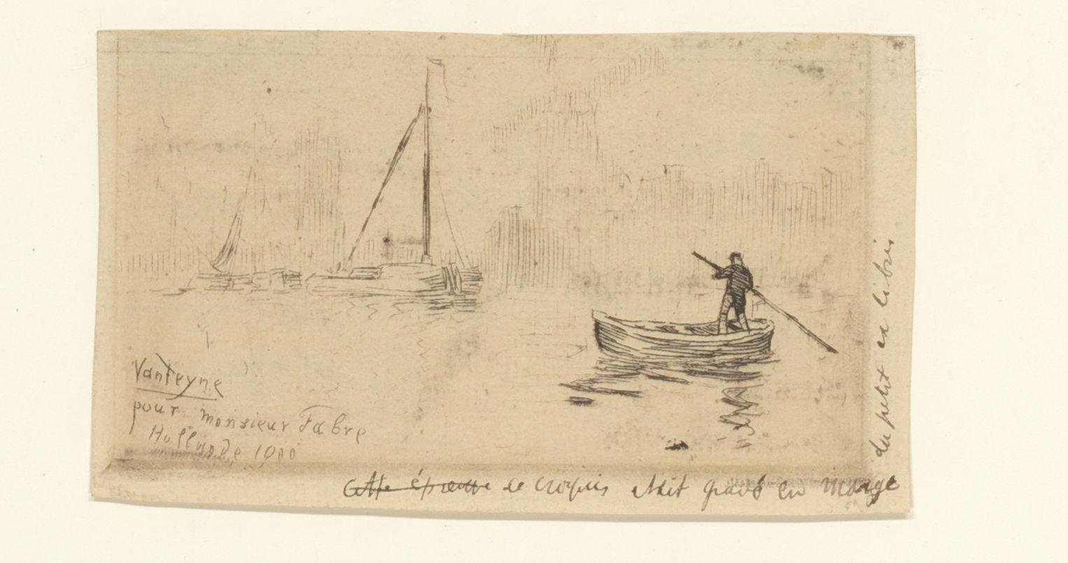Ex libris van Eugène Fabre