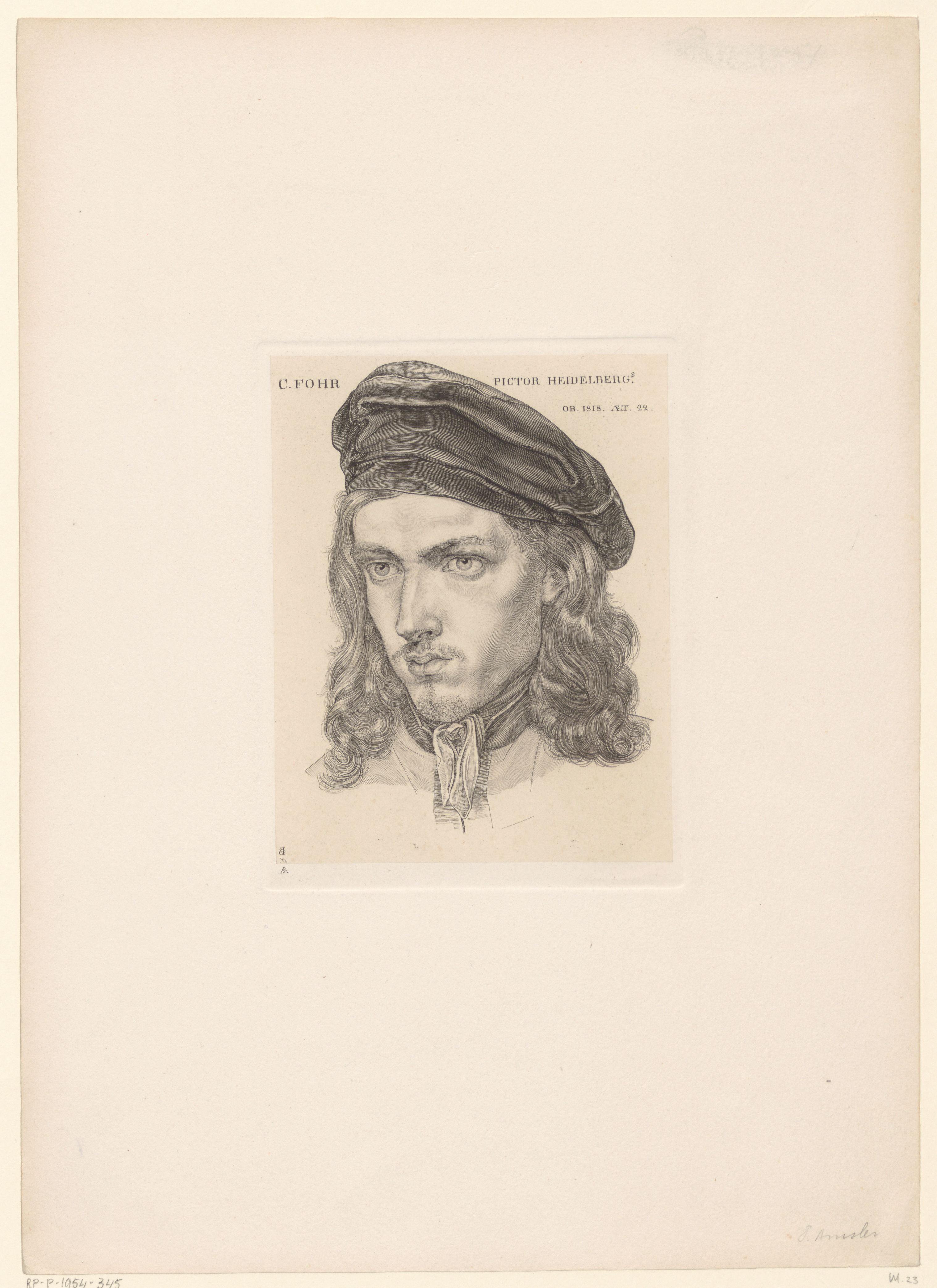 Portret Carl Philip Fohr