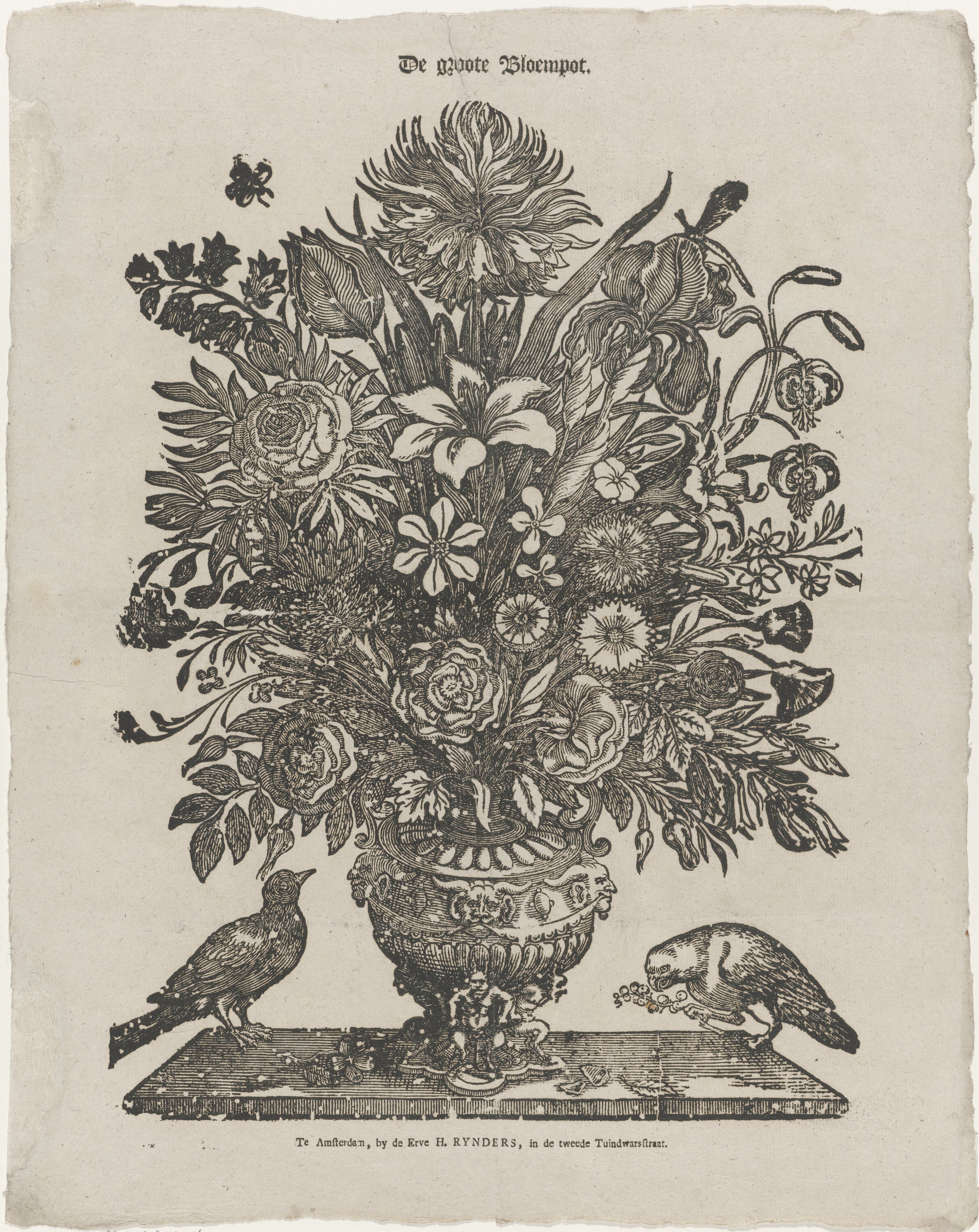 De groote bloempot