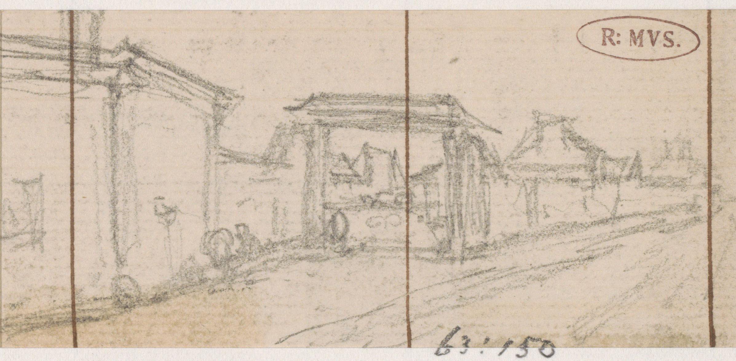 Poort in een muur