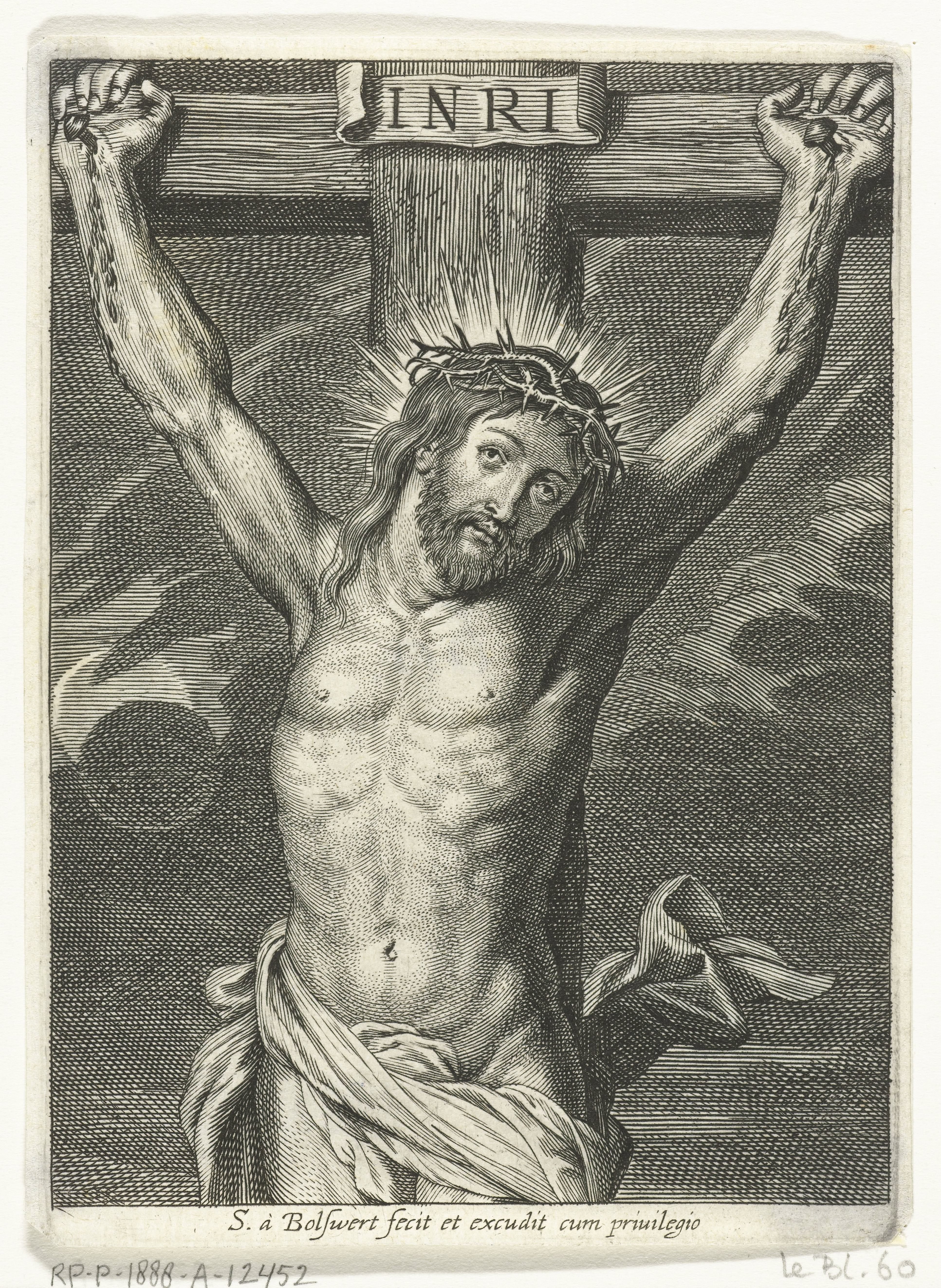 Christus aan het kruis en zonsverduistering