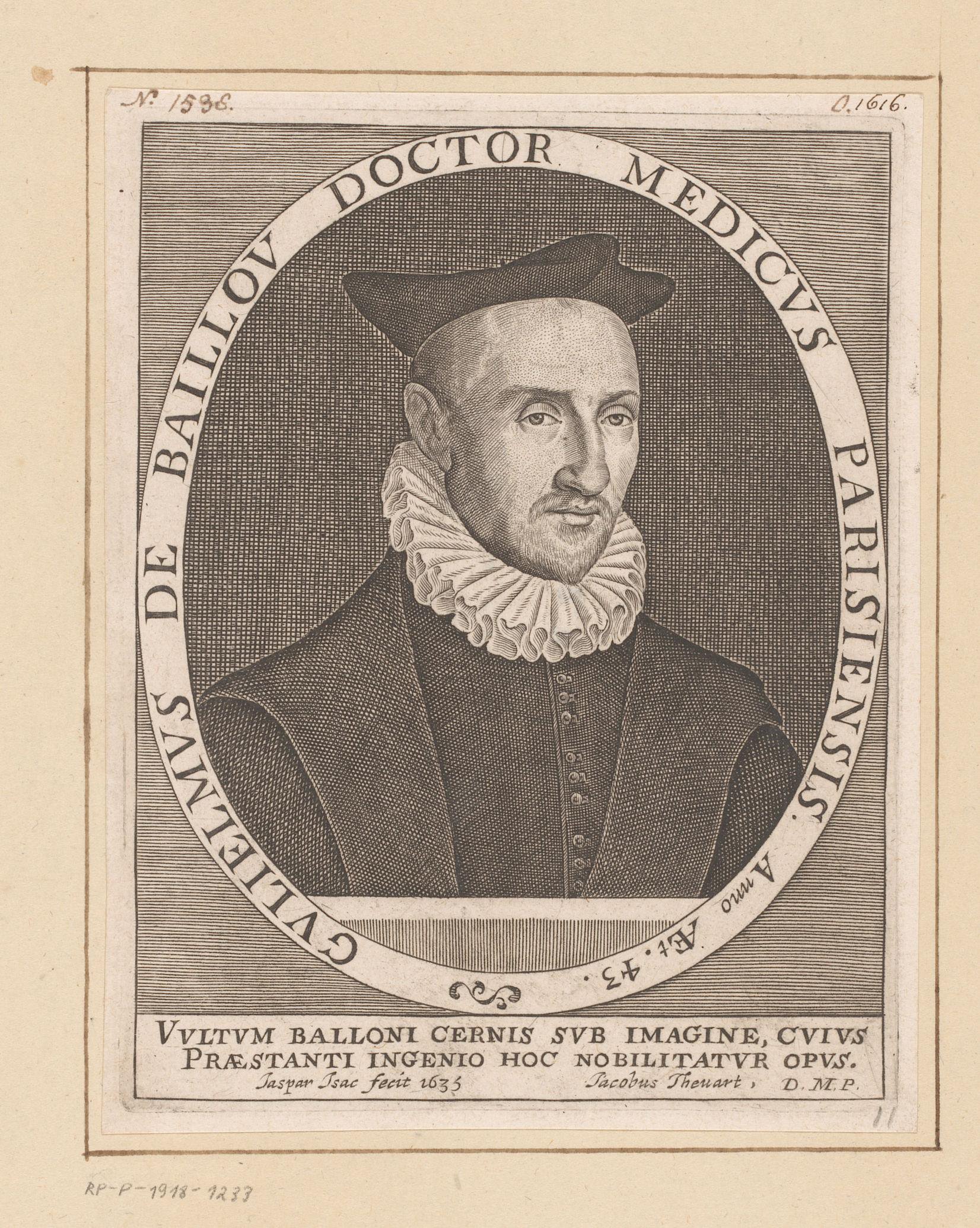 Portret van Guillaume de Baillou