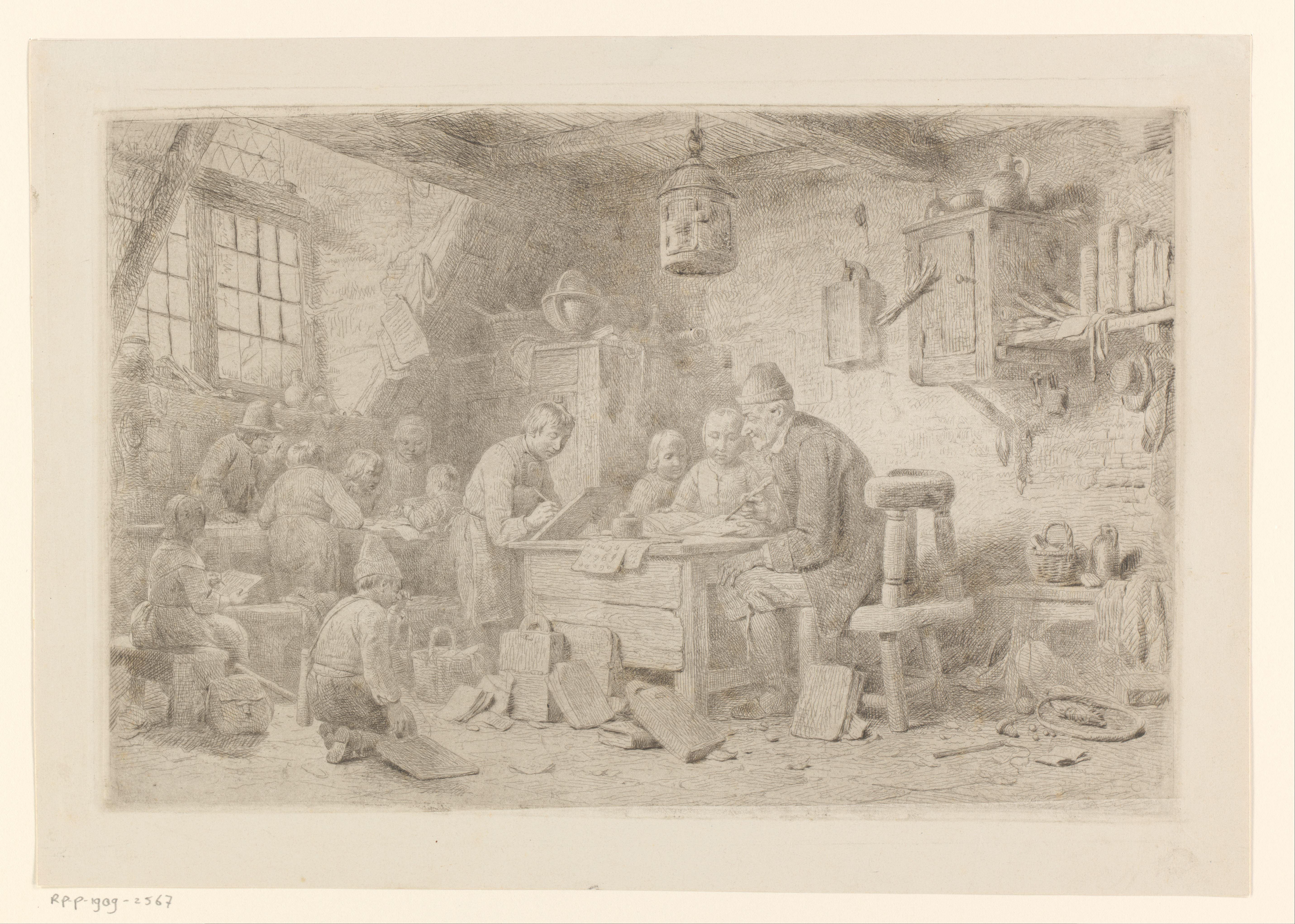 Les van de schoolmeester