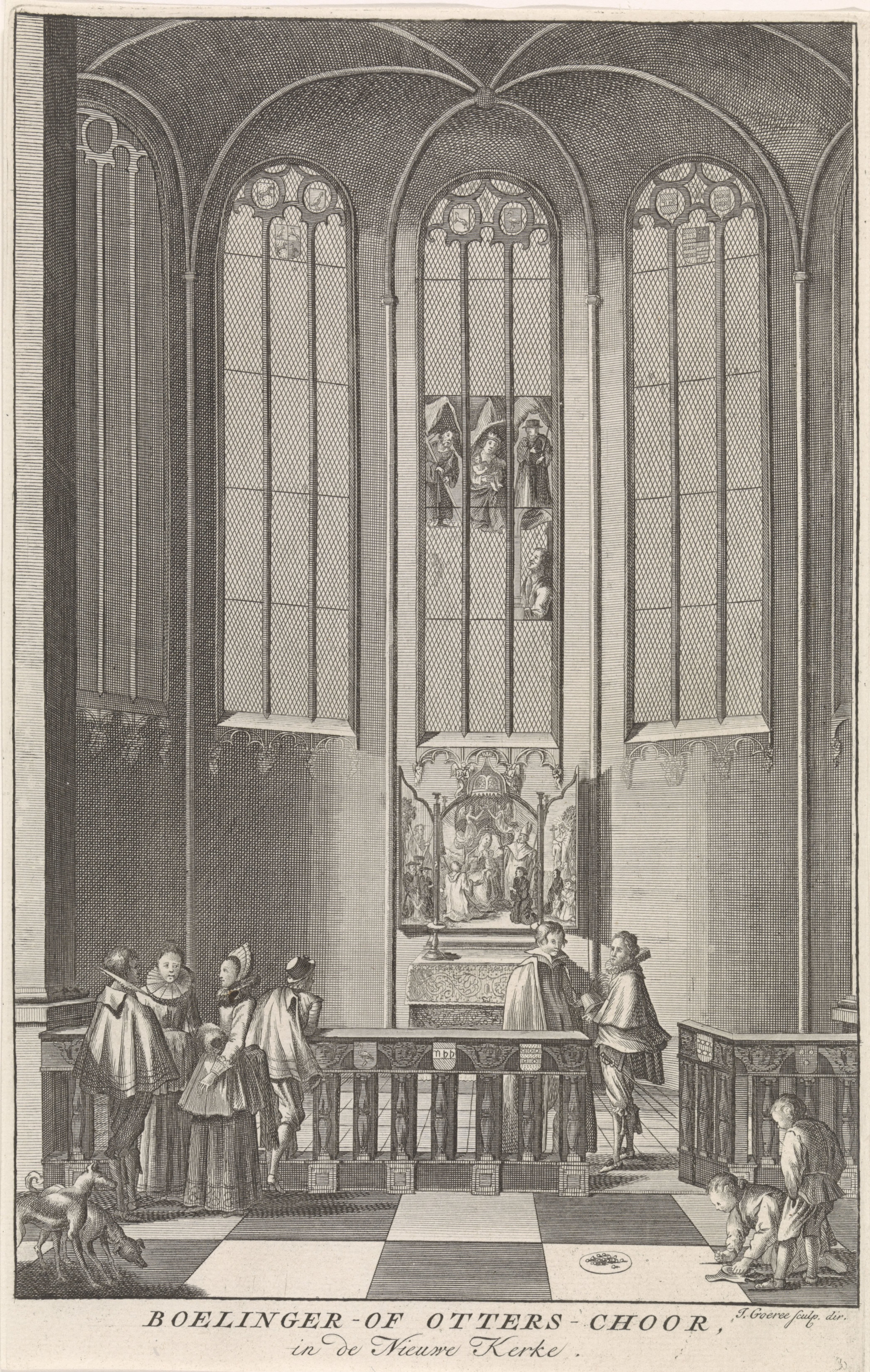 Boelens-Den Otterkapel in de Nieuwe Kerk te Amsterdam