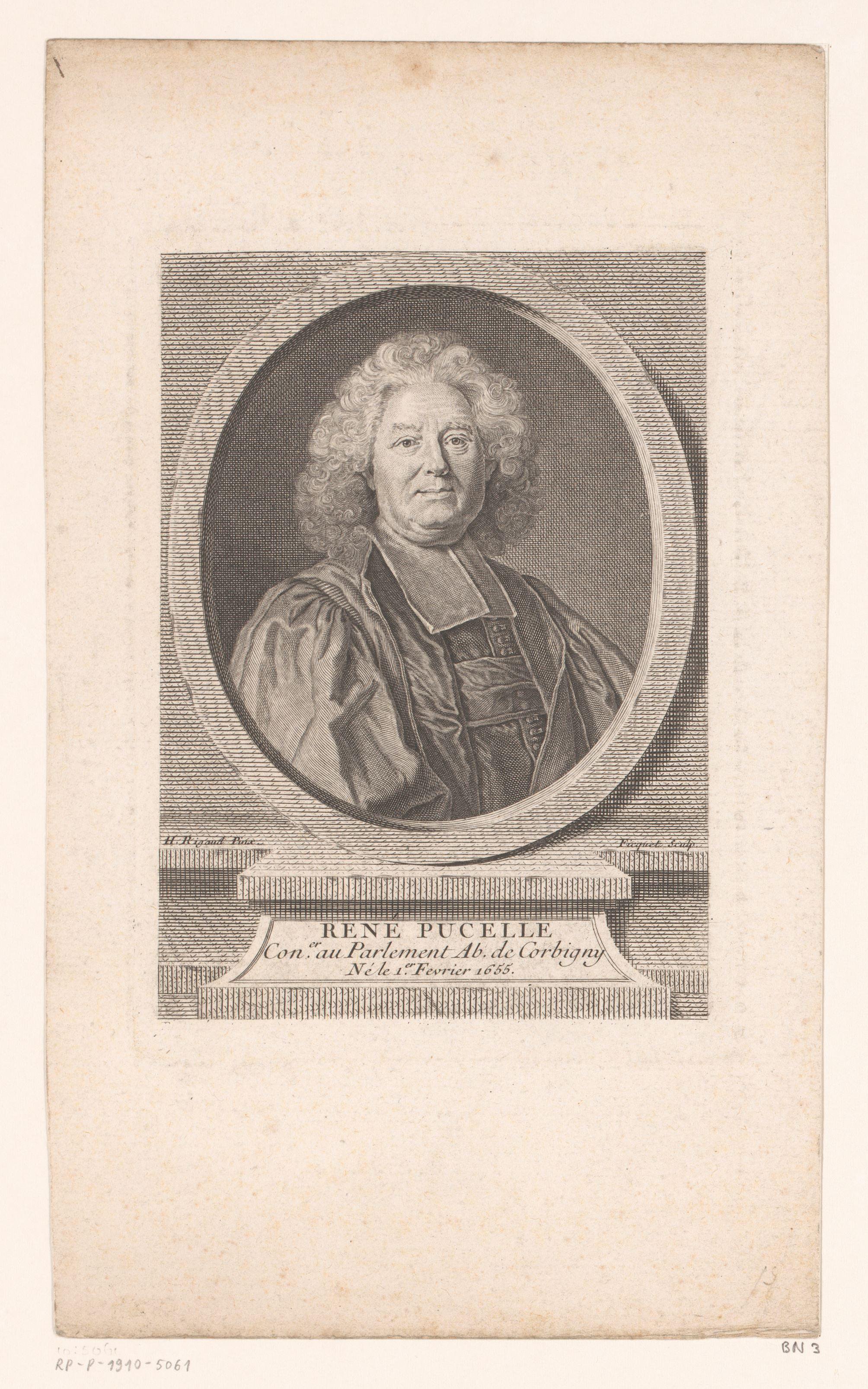 Portret van René Pucelle