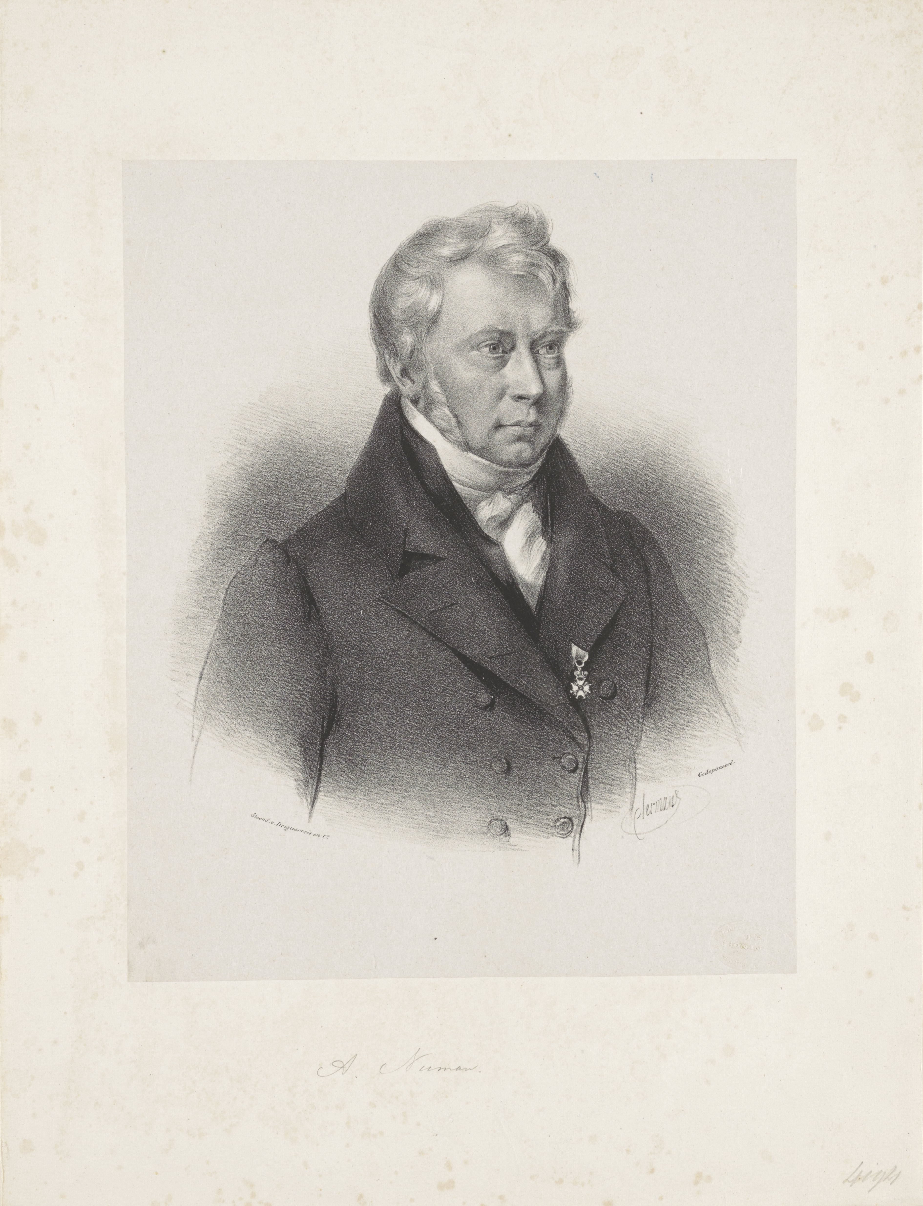 Portret van Alexander Numan