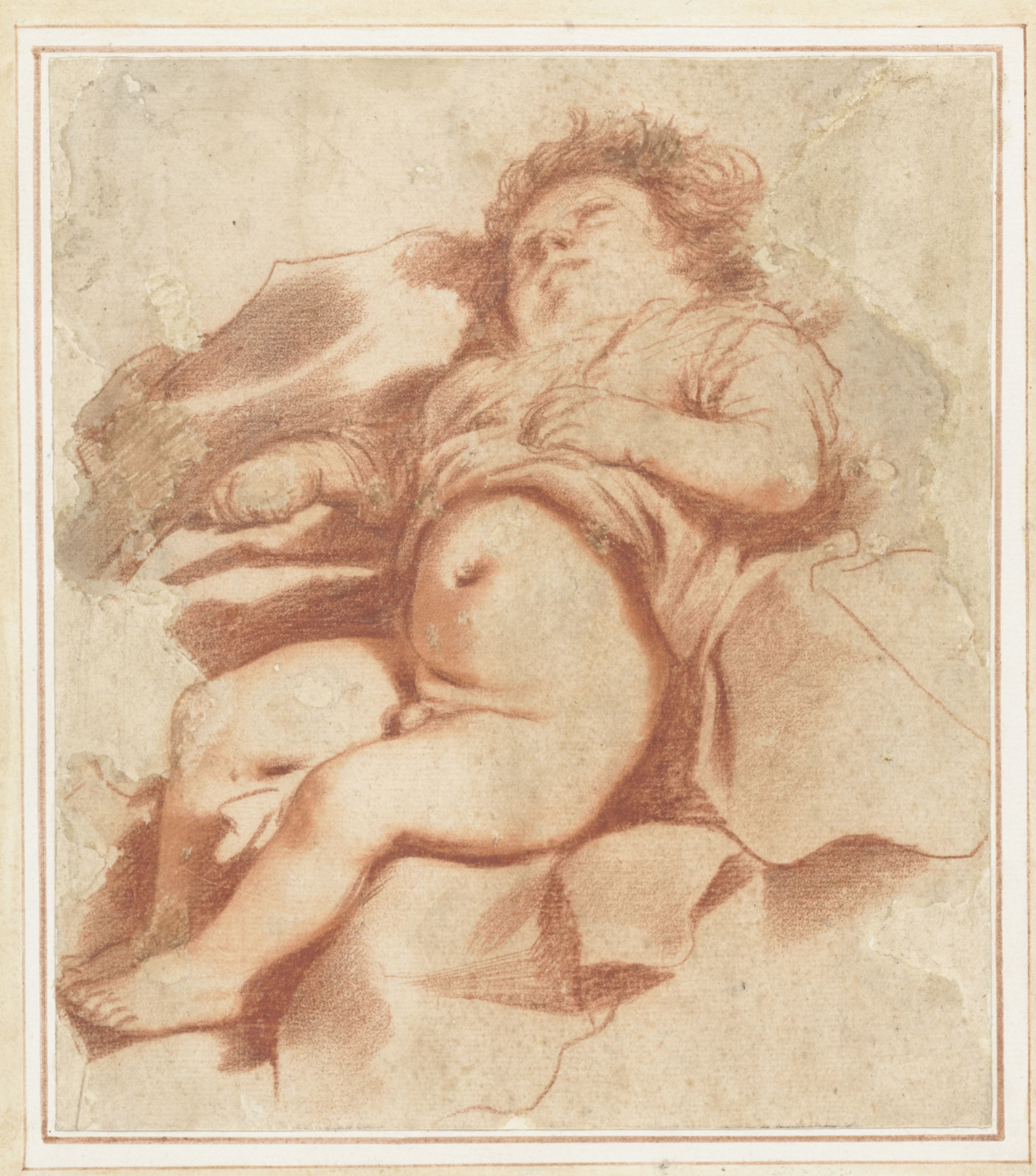 Studie van een slapend kind
