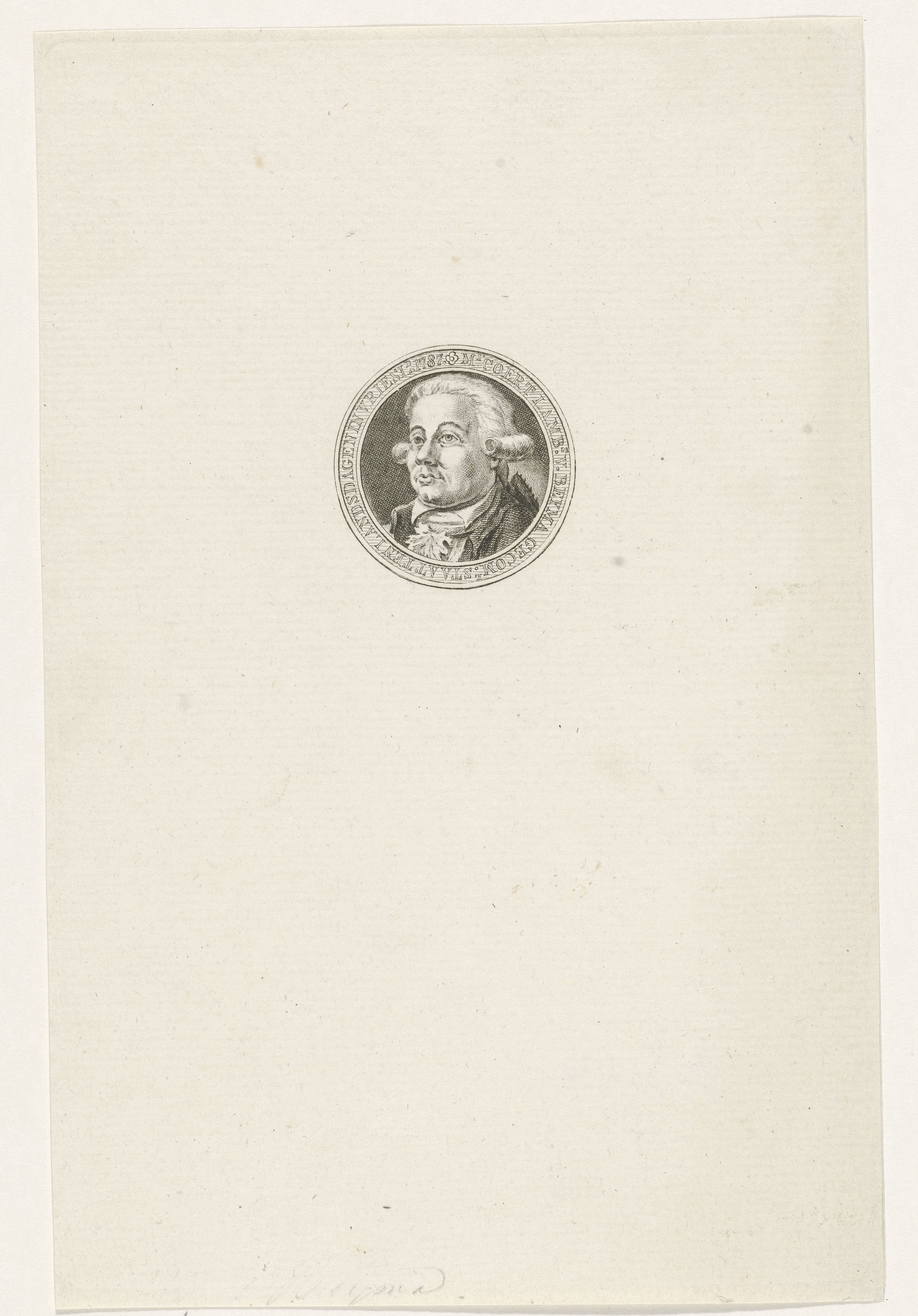 Portret van Coert Lambertus van Beyma