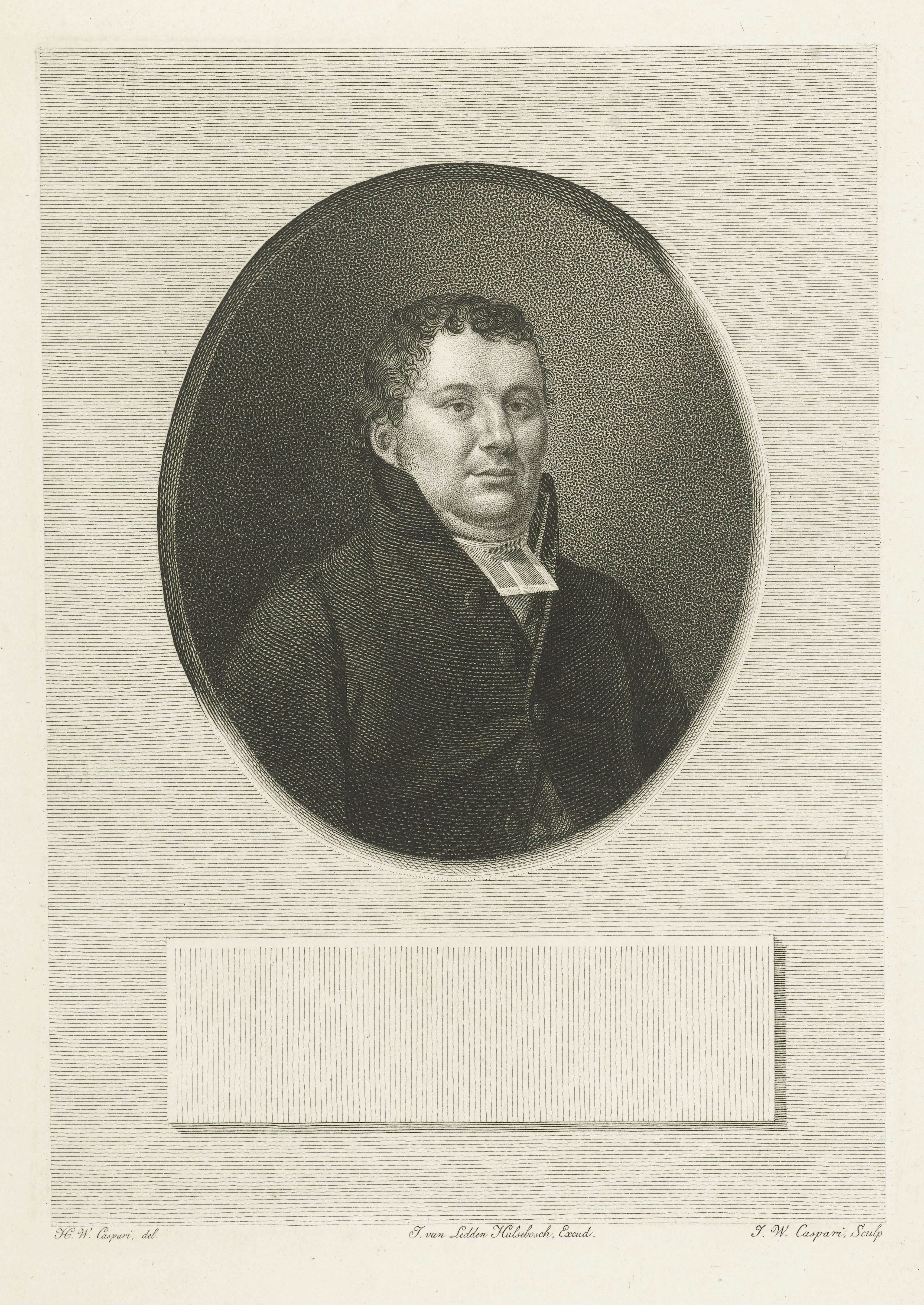 Portret van Jan Kortenhoef Smith